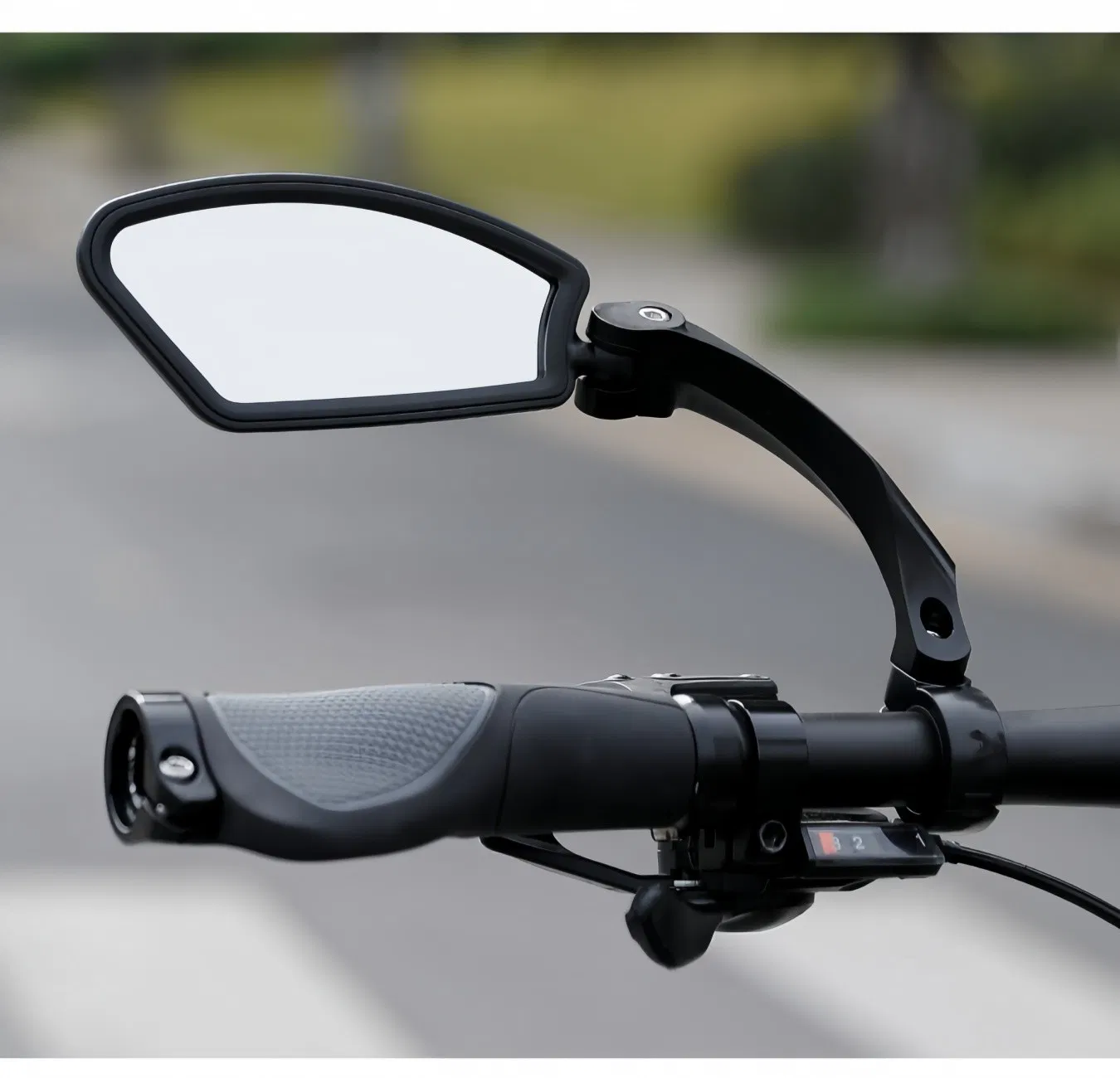 1 Pair Adjustable Bike Mirror HD Wide Angle Handlebar Mount Rear Bicycle View Mirrors (Logistics only For USPS.TK/TMEU only For self-pickup) photo 3
