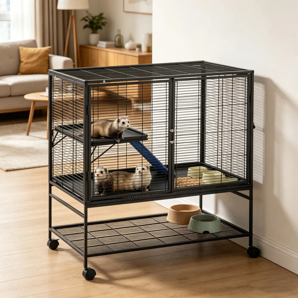 Animal Cage with Non-Slip and Easy to Clean for Outdoor photo 5