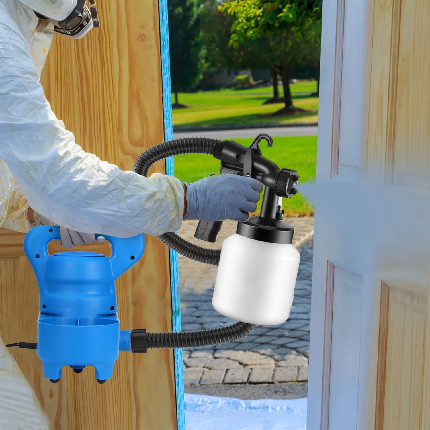 Paint Sprayer, Advanced System for Superior One-Coat Coverage, 3 Spray Patterns, Easy Cleanup, Ideal for Home and Furniture Painting photo 7