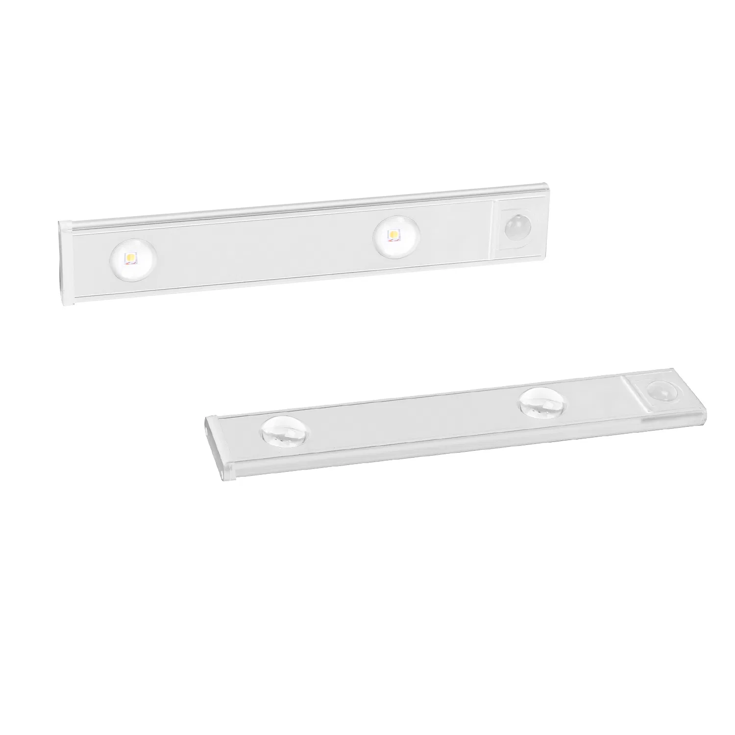 2Pack Rechargeable Cabinet Light Motion Sensor Light Cordless LED Closet Lamp 3 Colors Dimmable Light for Kitchen Cabinet photo 3
