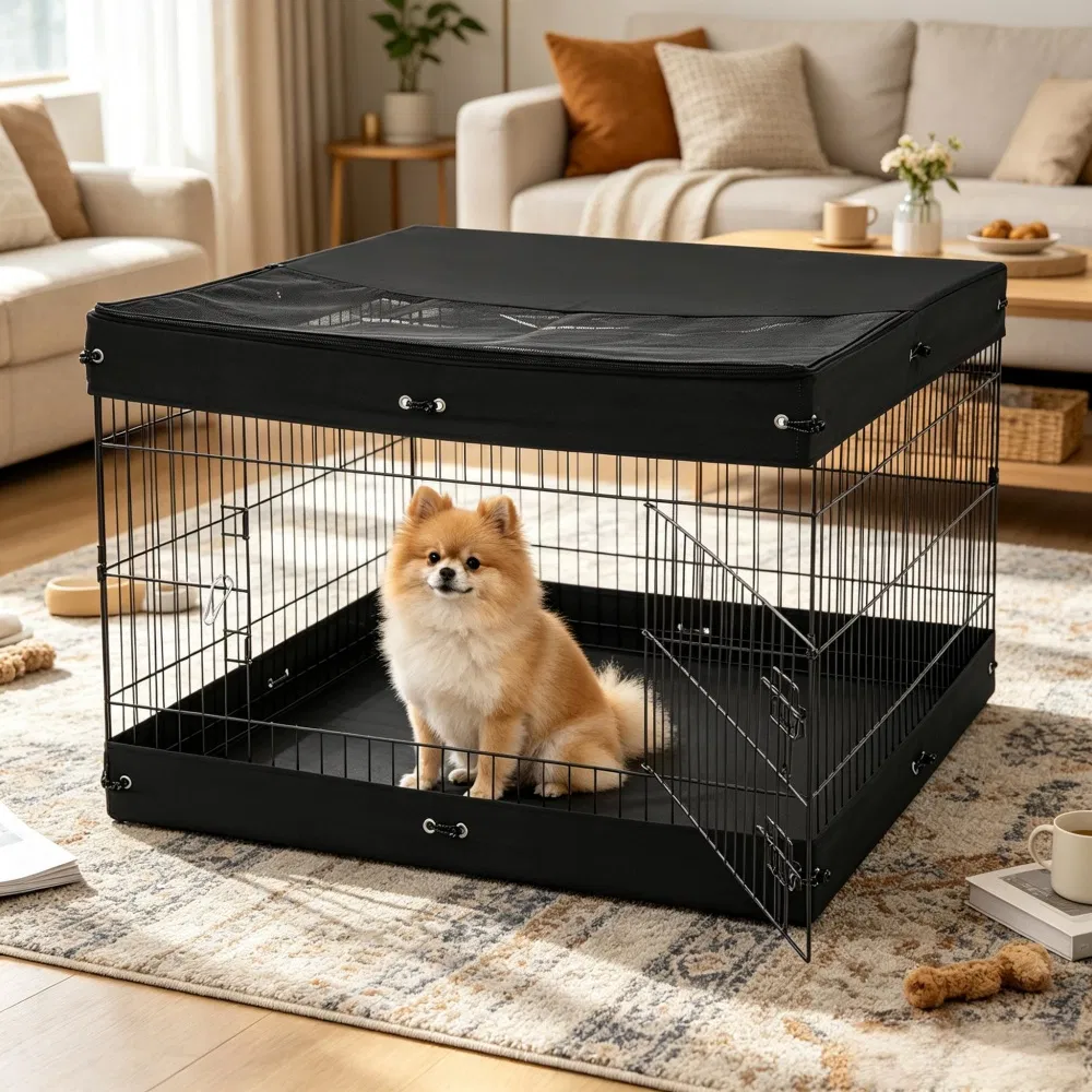Dog House with Space-Saving for Outdoor photo 1