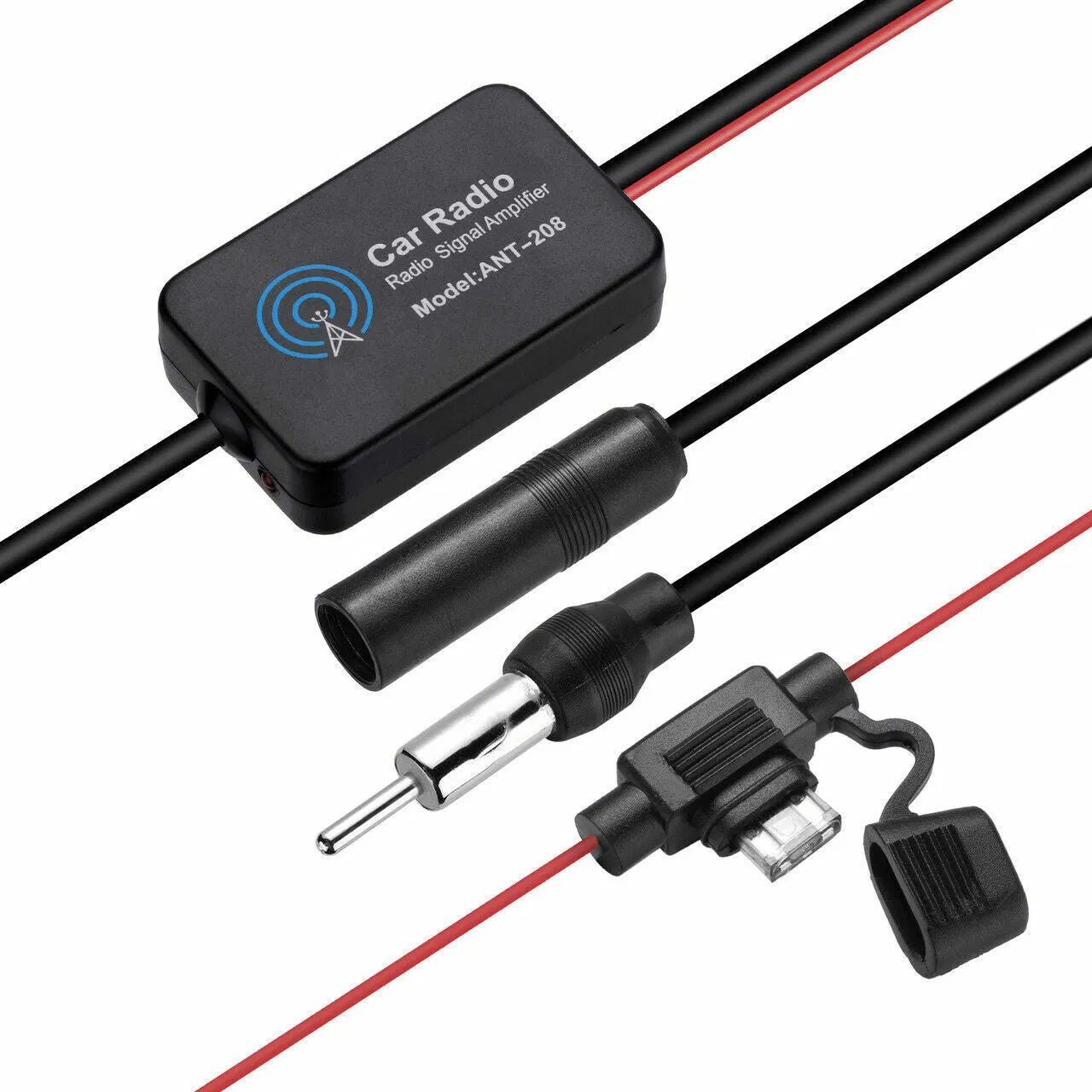Car Auto Stereo FM & AM Radio Signal Antenna Aerial Signal Amp Amplifier Booster photo 5