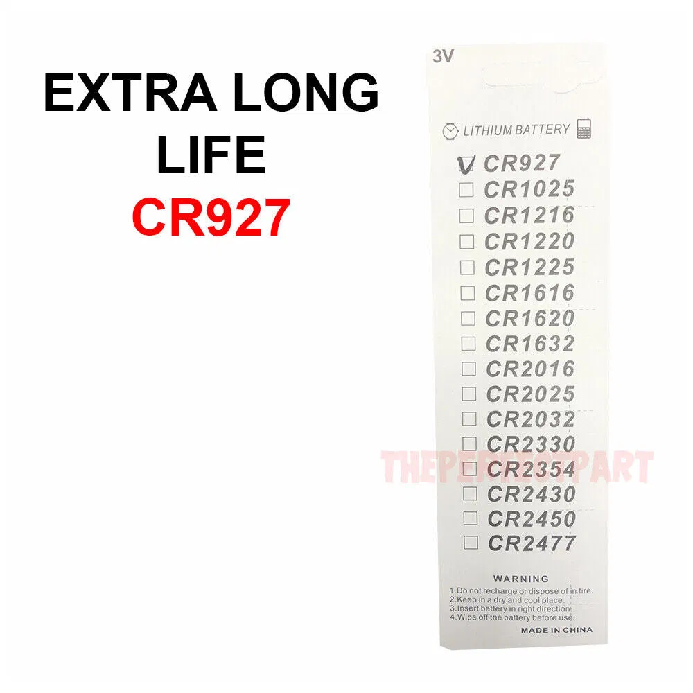 5 PCS CR927 DL927 BR927 LM927 KCR927 927 Lithium Battery 3V Button Cell Watch US photo 5