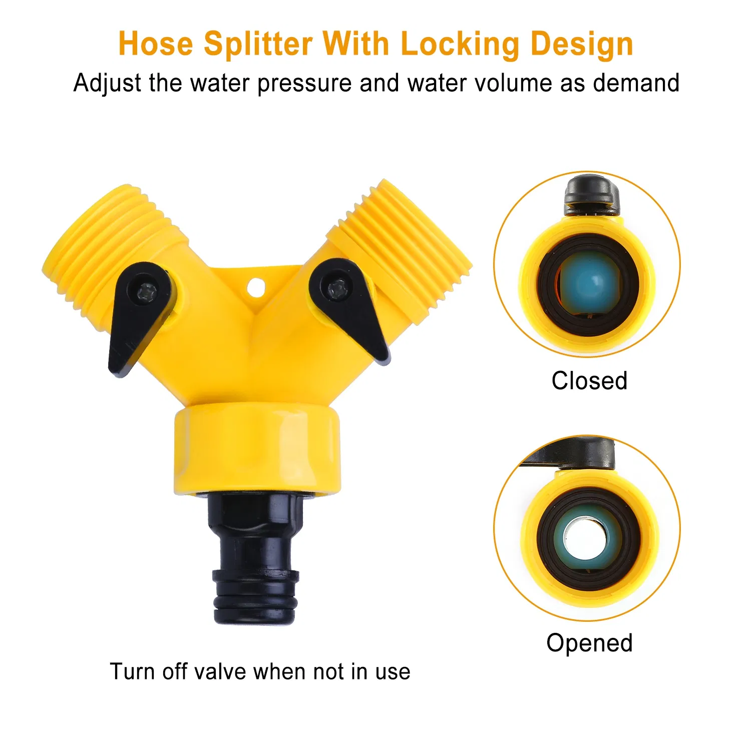 Step Activated Dog Water Dispenser, Outdoor Pet Drinking Fountain with 2-Way Water Splitter, Iron Build for Backyard Garden Use photo 8