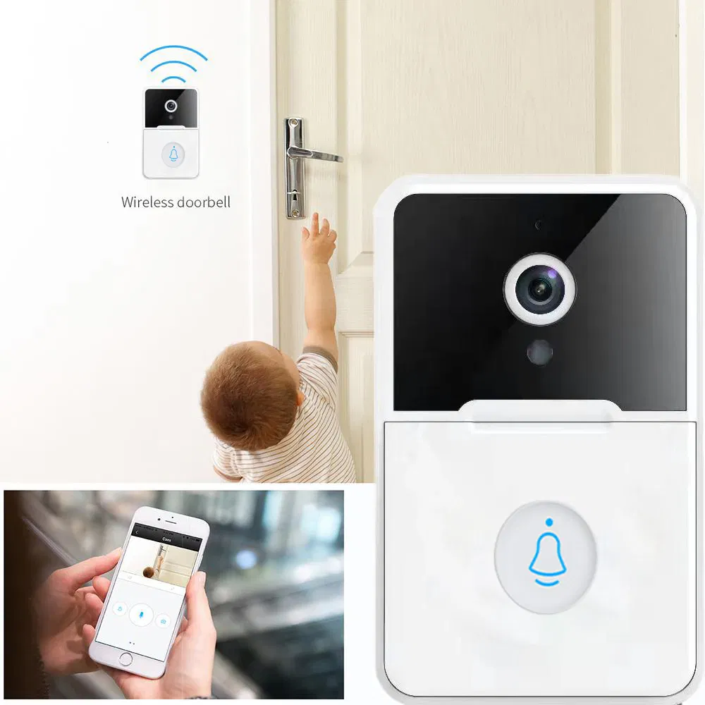 Wireless Security Smart WiFi Doorbell Intercom Video Camera Door Ring Bell Chime photo 8