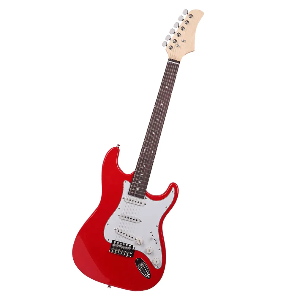 Rosewood Fingerboard Electric Guitar with Shoulder Strap / Guitar Bag / Picks / Cord / Hex Wrench Re photo 6