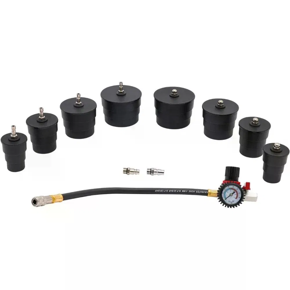 8PCS Turbo System Leak Tester Kit Turbocharger Boost Leak Test Detector Tool For Most Cars Professional Automotive Diagnostic Equipment photo 7
