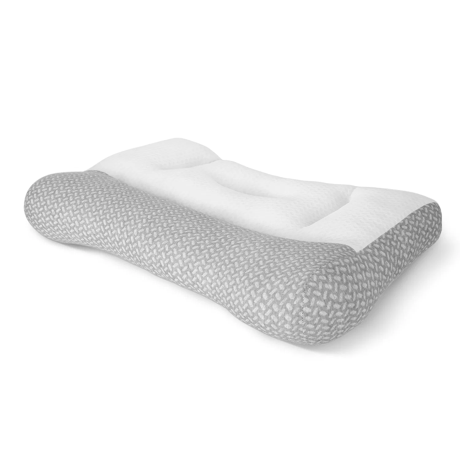 Ergonomic Bed Pillow Breathable Mesh Pillow for Neck Support Dual Height Design Down Alternative Pillow for Side Back Sleepers photo 3