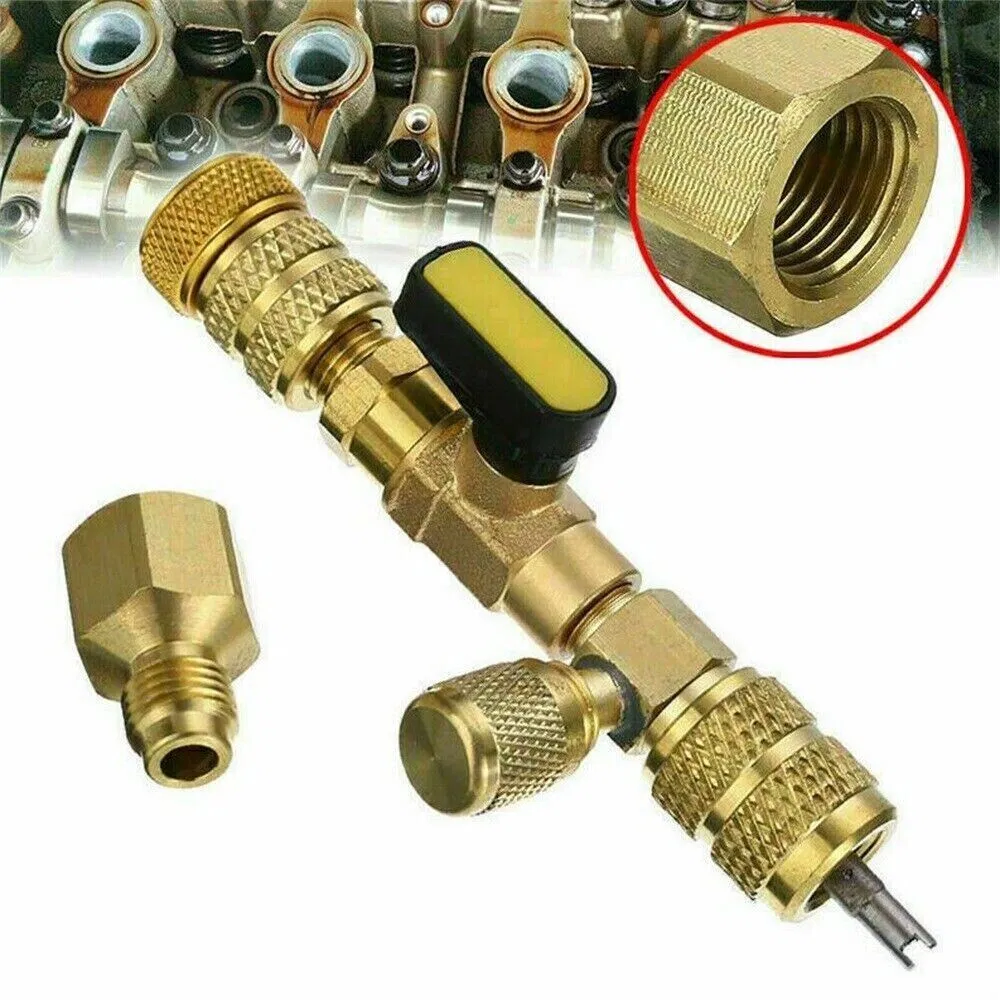 HVAC Tool AC Schrader Valve Core Remover Dual Size 1/4 and 5/16 Port Installer photo 5