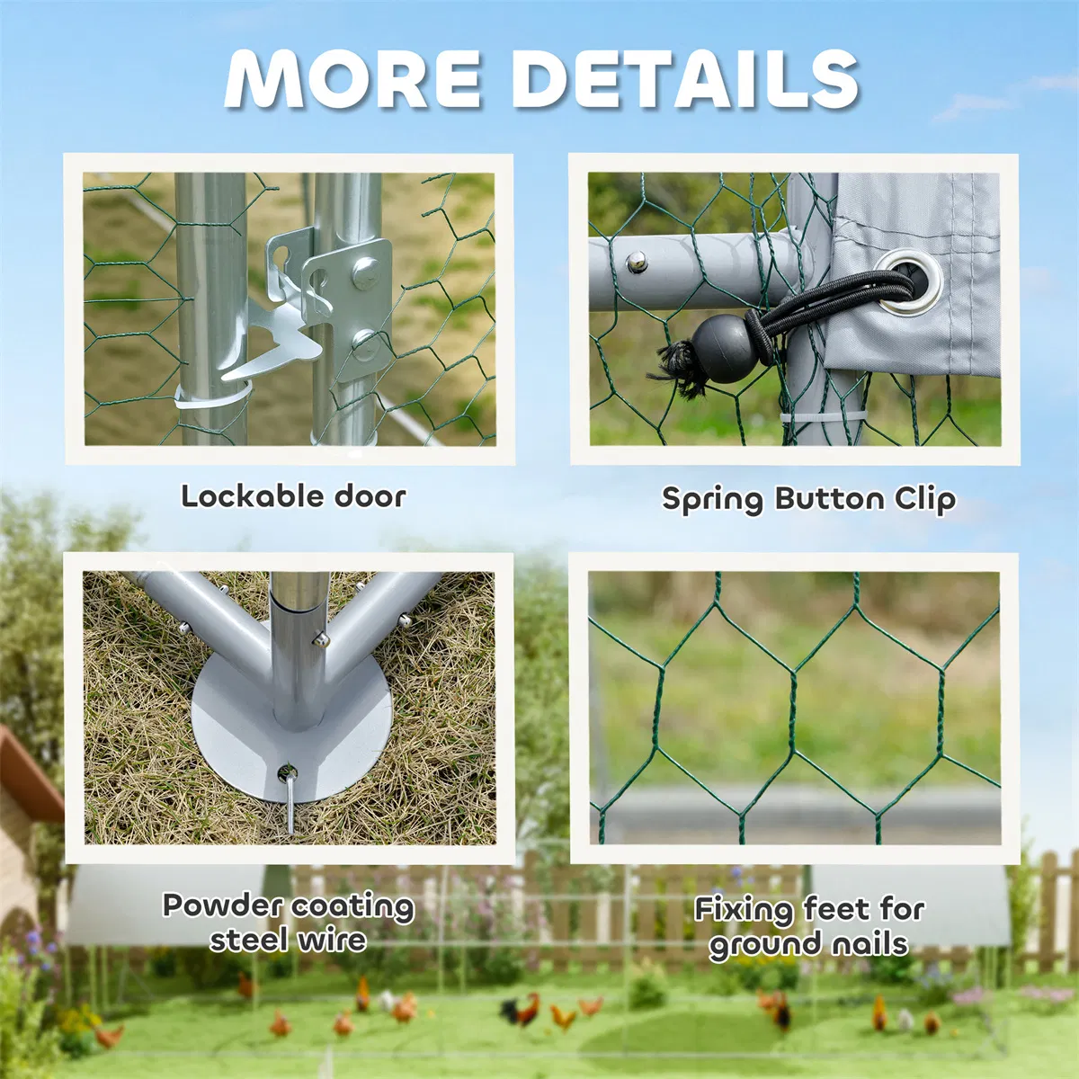 Metal Chicken, Chicken Coop photo 3