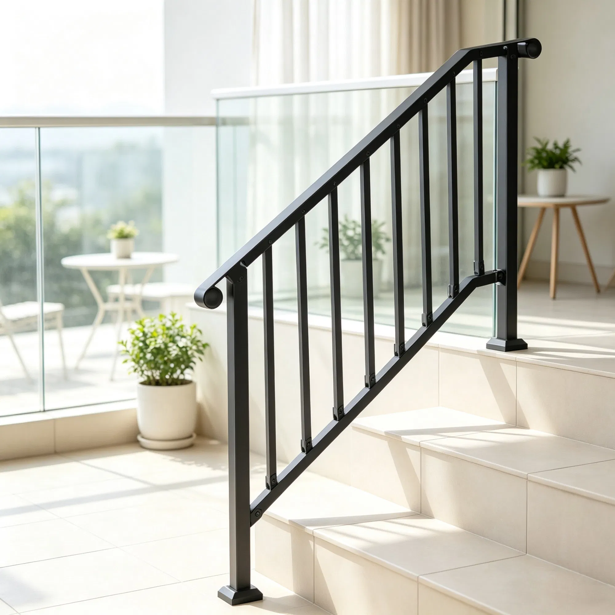 3-4 Step Stair Handrail Kit photo 4