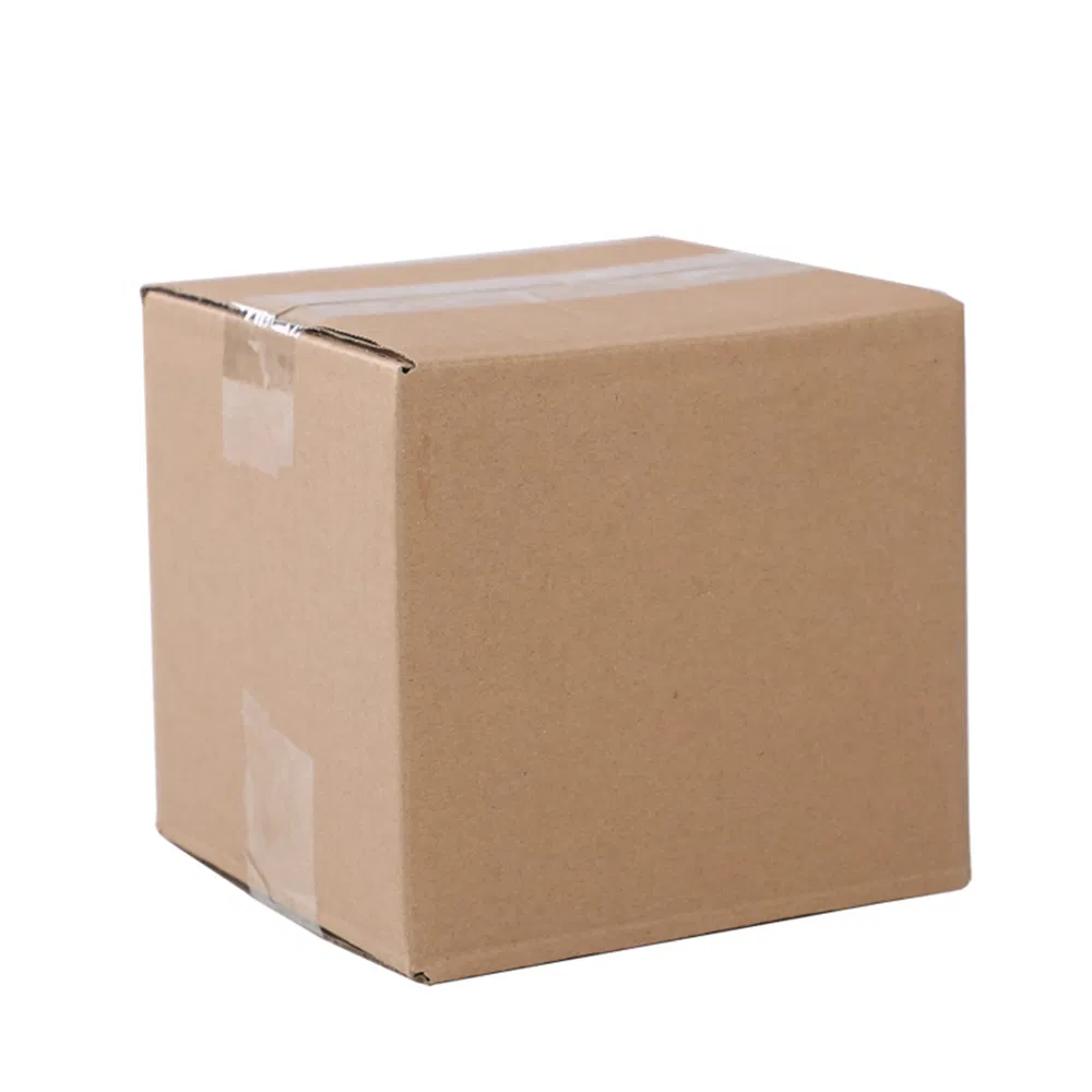 100 Corrugated Paper Boxes 6x6x6"(15.2*15.2*15.2cm)Yellow photo 2