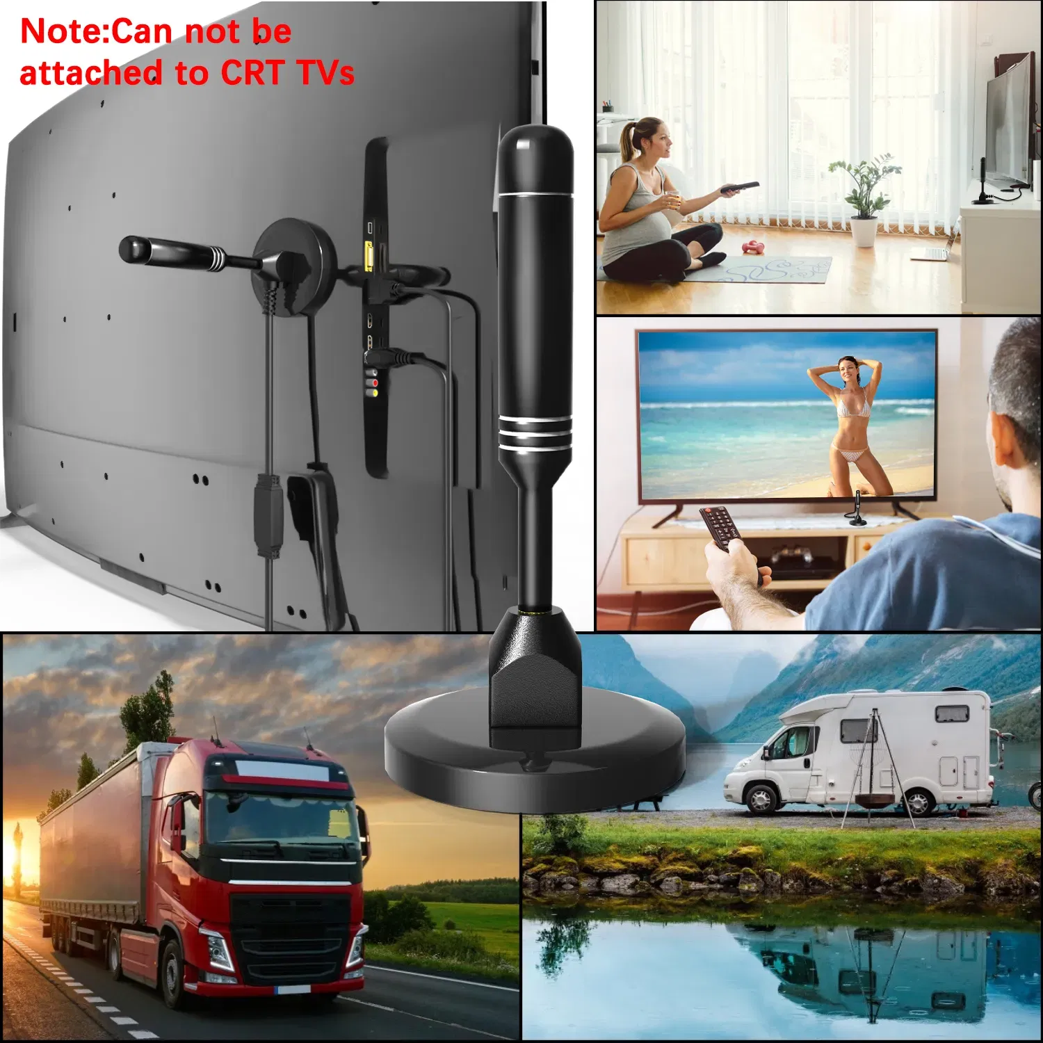 5600Miles Upgraded TV Antenna HDTV Amplified Digital 4K 1080P Long Range Indoor photo 3