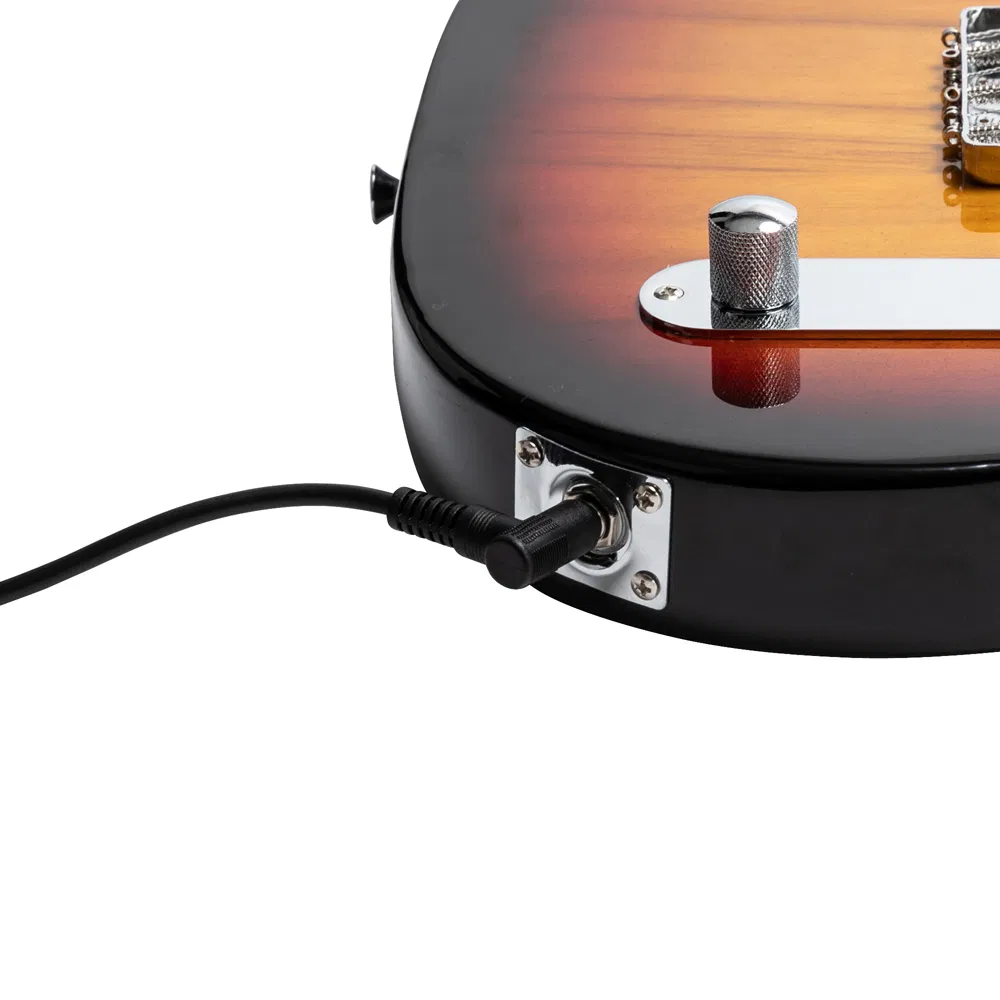 Maple Fingerboard GTL Electric Guitar SS Pickup Sunset Color photo 4