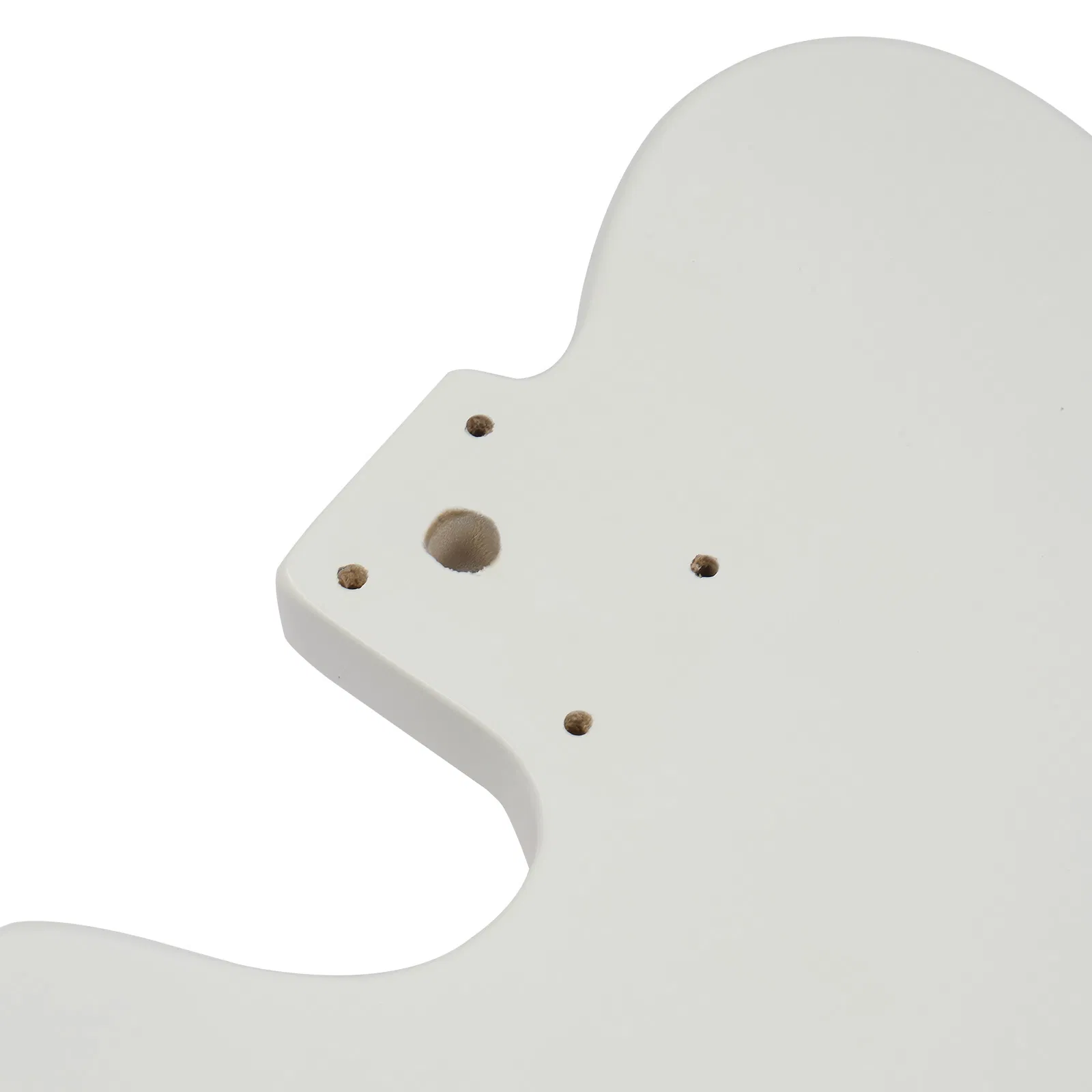 DIY 6 String TL Style Electric Guitar Kits with Mahogany Body, Maple Neck and Accessories White photo 5