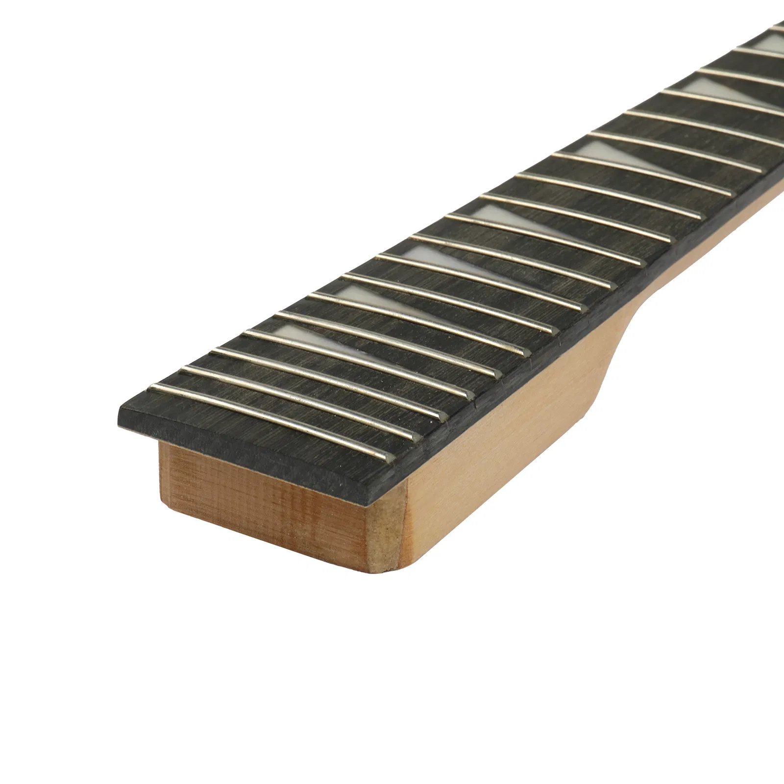 DIY 6 String Flame Shaped Style HSH Electric Guitar Kits with Mahogany Body, Maple Neck and Accessories Black photo 7