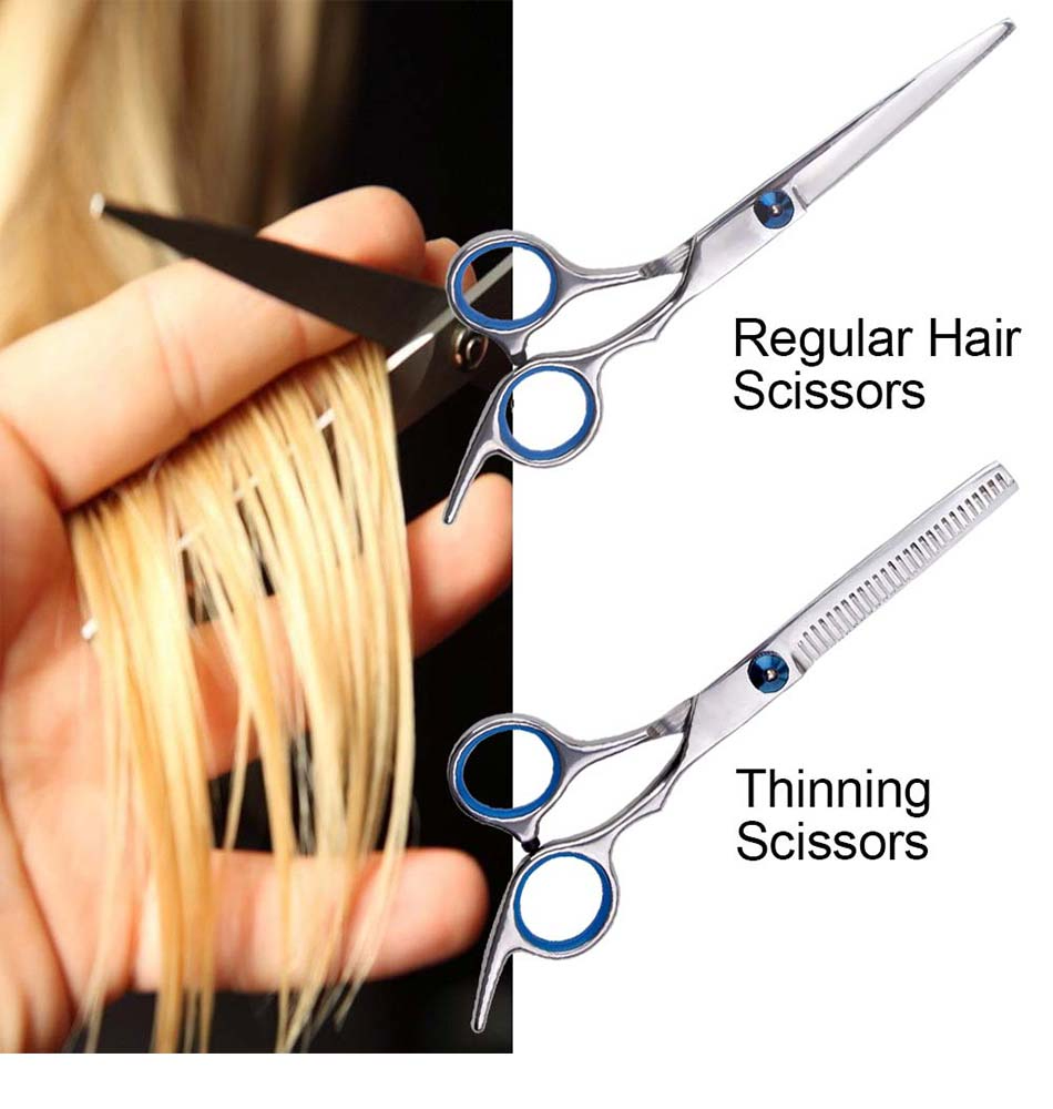 Professional Hair Cutting Thinning Scissors Barber Shears Hairdressing Salon Set photo 2