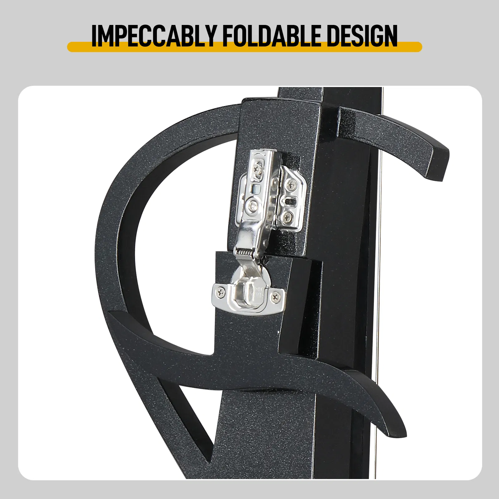 Full-size 4/4 S-type electric cello, including case, bow, rosin, headphones, connecting cable photo 3