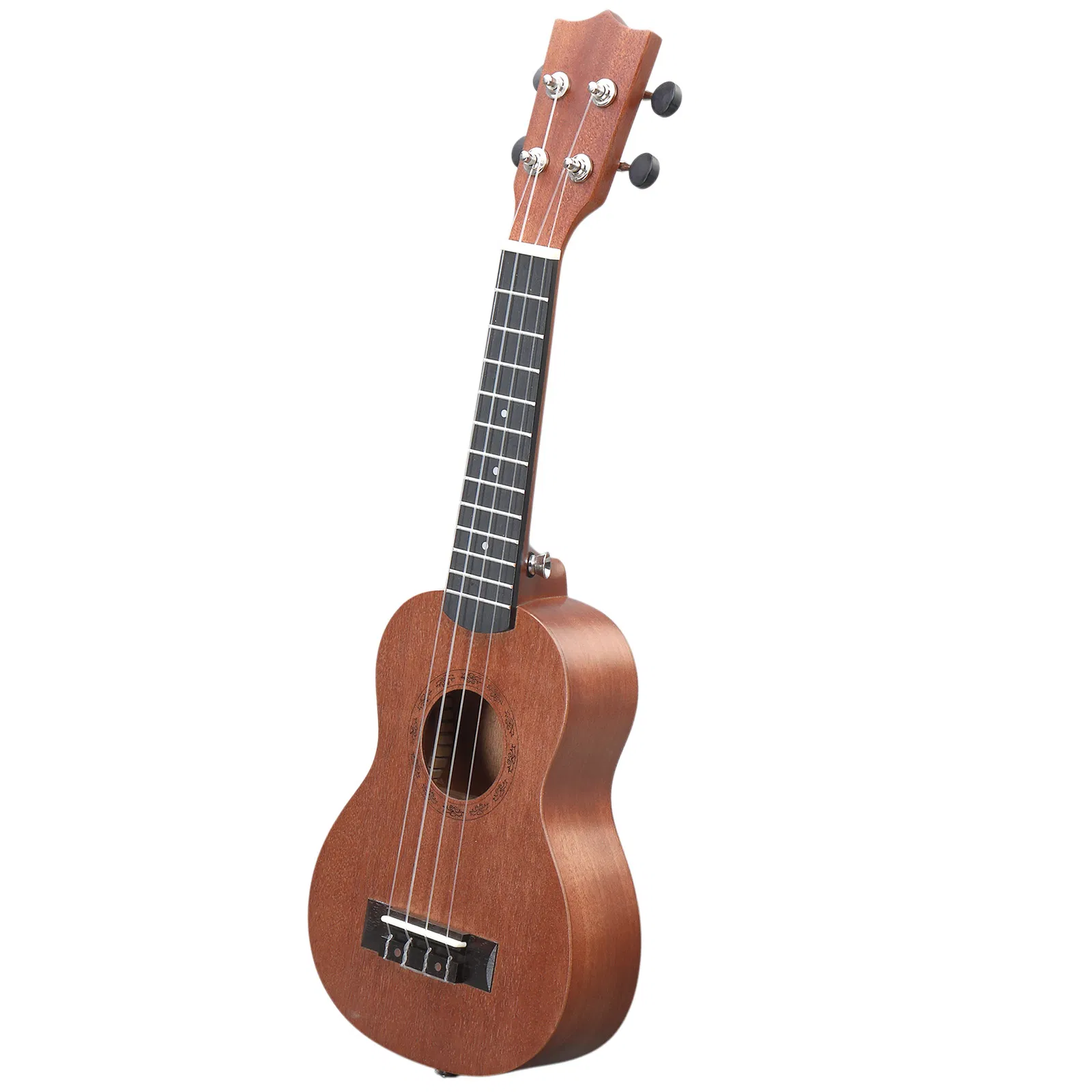21in mahogany body rosewood fingerboard ukulele, cotton bag, capo, strap, picks*2, tunerStringsDust cloth photo 1