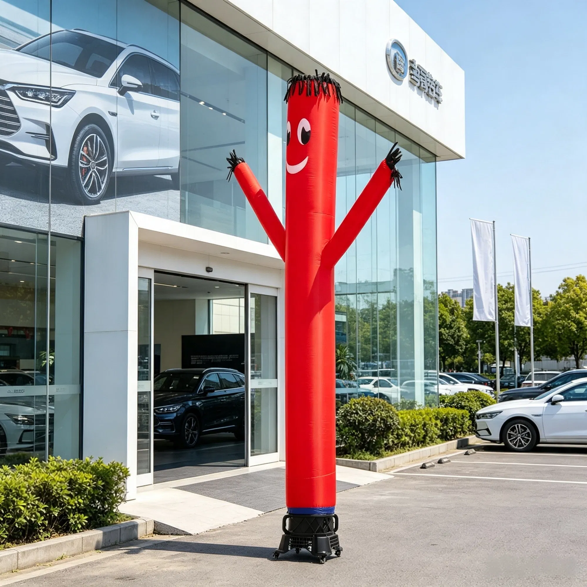 20 ft Inflatable Tube Man Set with 1 HP Blower, Wacky Waving Air Dancer for Outdoor Advertising & Store photo 4