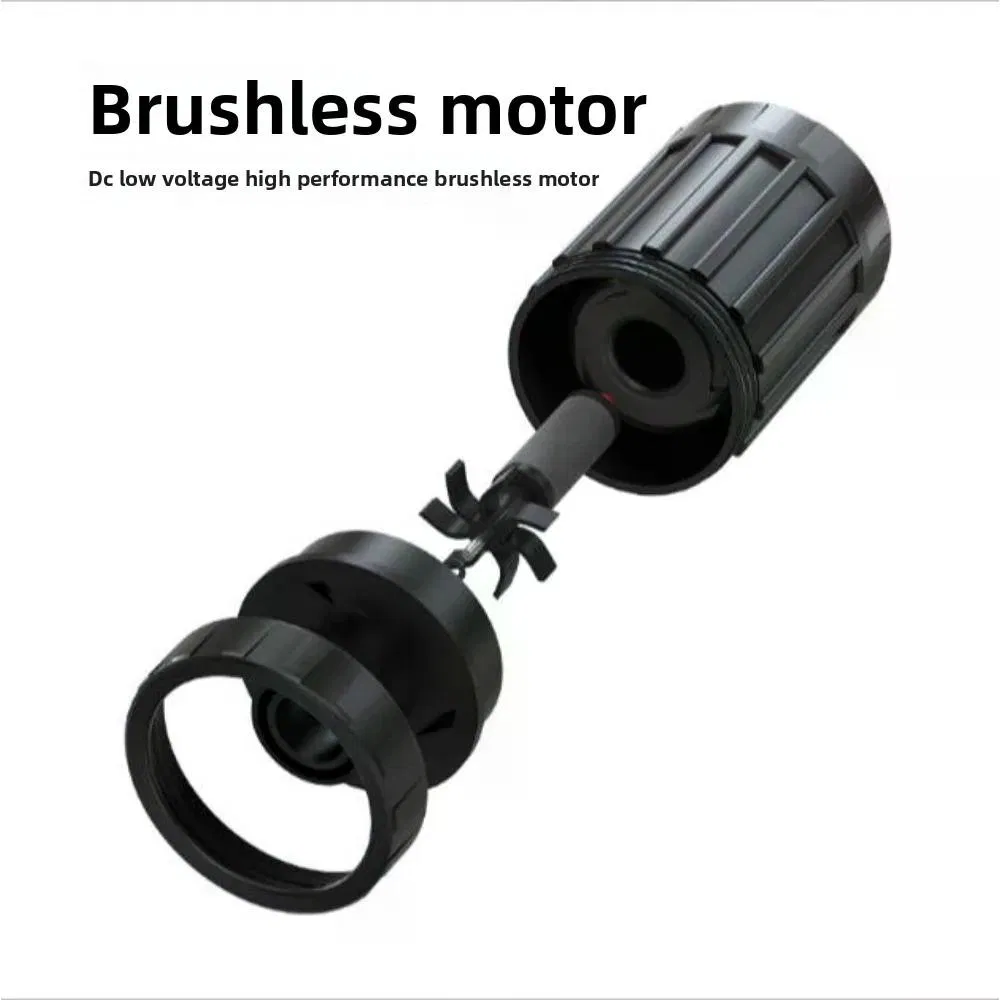 USB Electric Aquarium Siphon Gravel Cleaner V2, 5V Brushless Motor Multifunctional Fish Tank Water Changer, Low Water Level Fish Waste Vacuum Cleaner photo 3