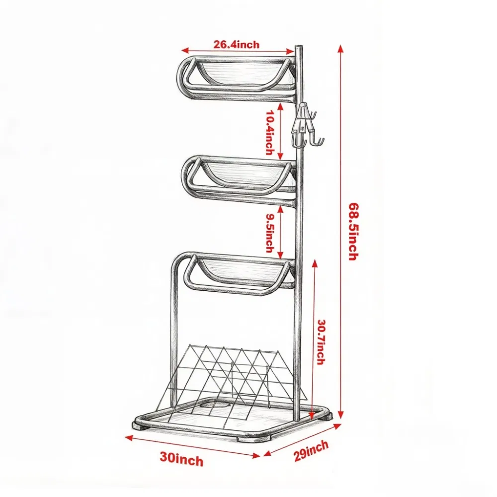 Freestanding Saddle Stand photo 5