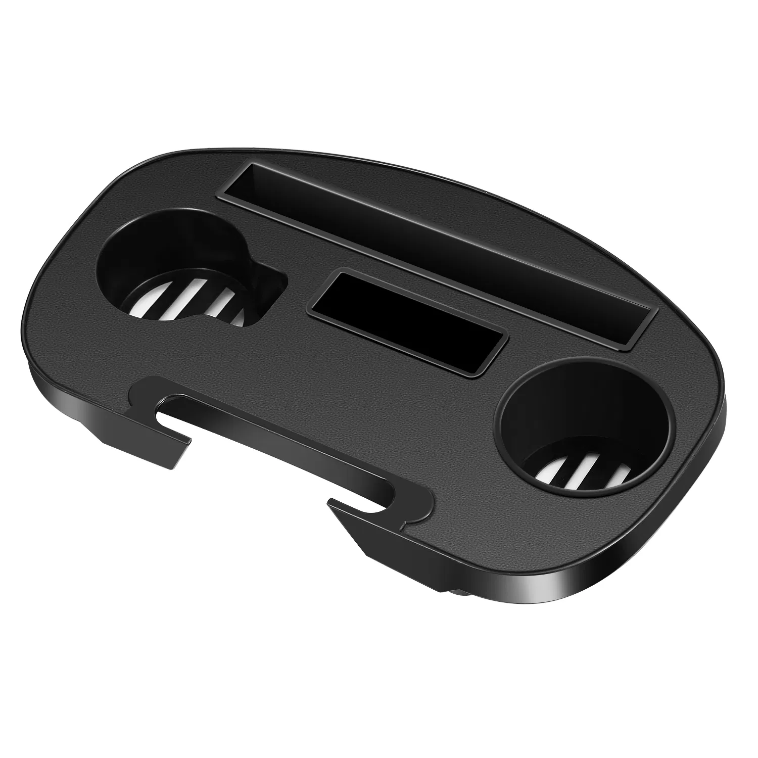 Zero Gravity Chair Cup Holder Clip On Side Tray w/Beverage Can Mobile Devices Slots photo 4