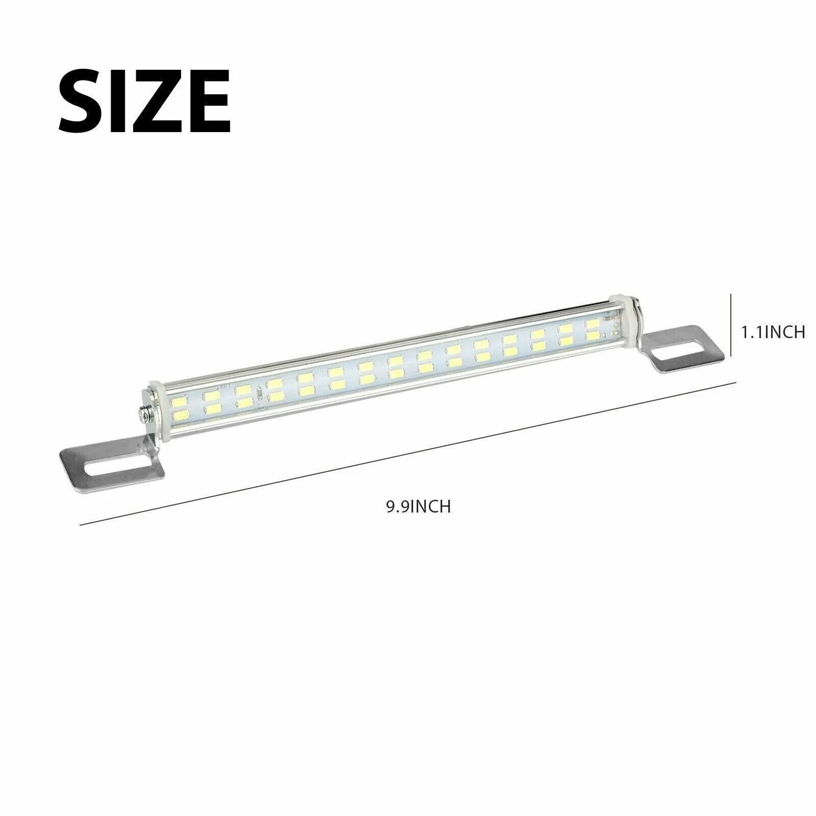 Universal License Plate LED Back Up Light for Car SUV Truck RV 6000K Super White photo 6