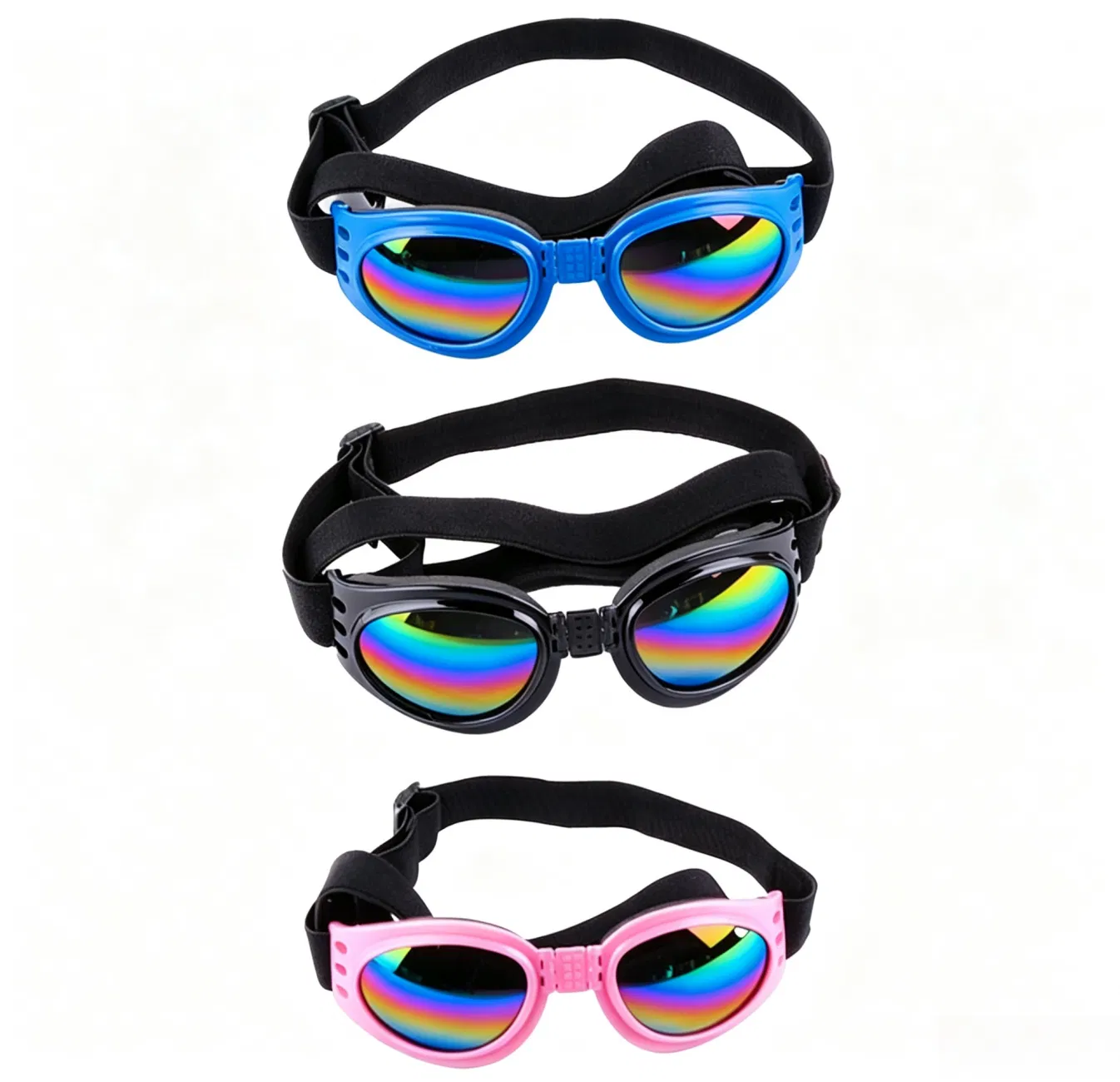 3PCS Pet Dog Goggles Protection Doggles Sunglasses for Small Medium Breeds Three colors (US Logistics only For USPS.TK/TMEU only For self-pickup) photo 6