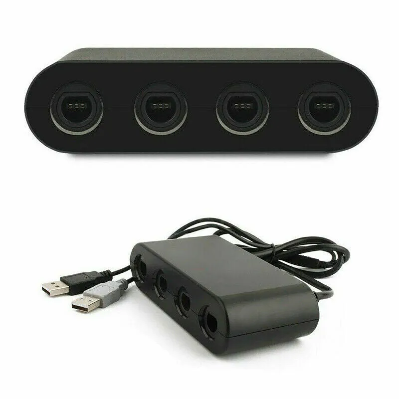 GameCube Controller Adapter 4 Port For Nintendo Switch Wii U & PC USB NEW TURBO photo 6