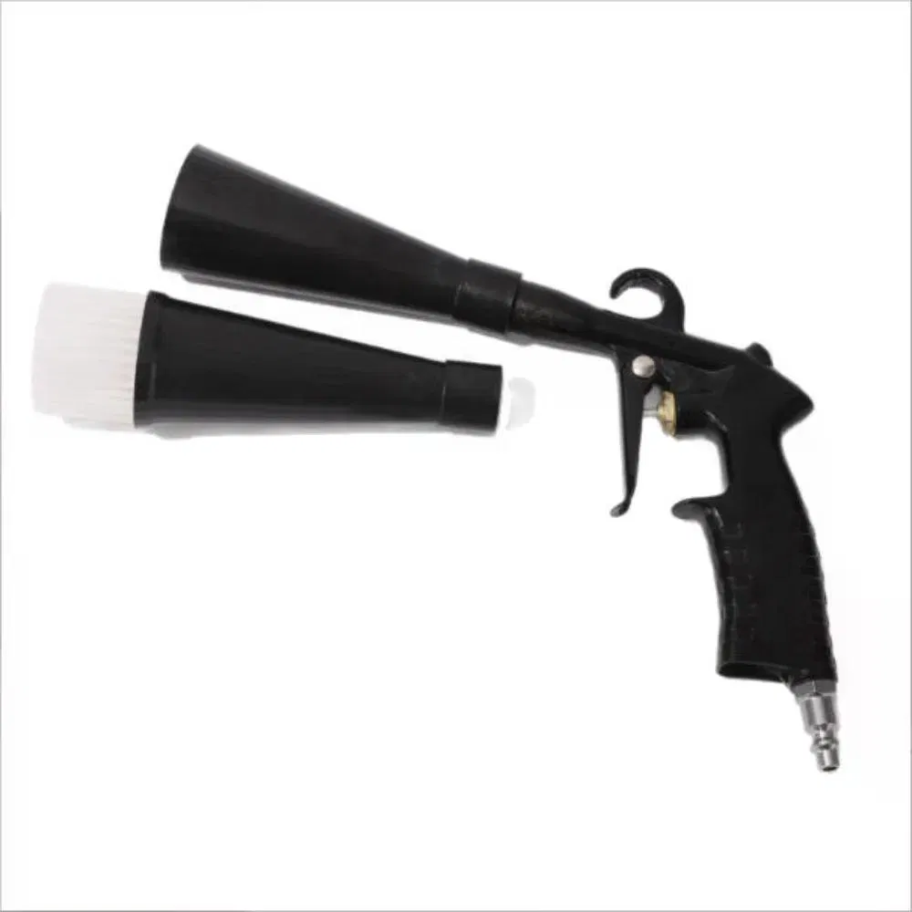 High Pressure Pneumatic Car Interior Cleaning Gun (Bearing Type) with 2 Nozzles, Dual Tube Separation photo 7