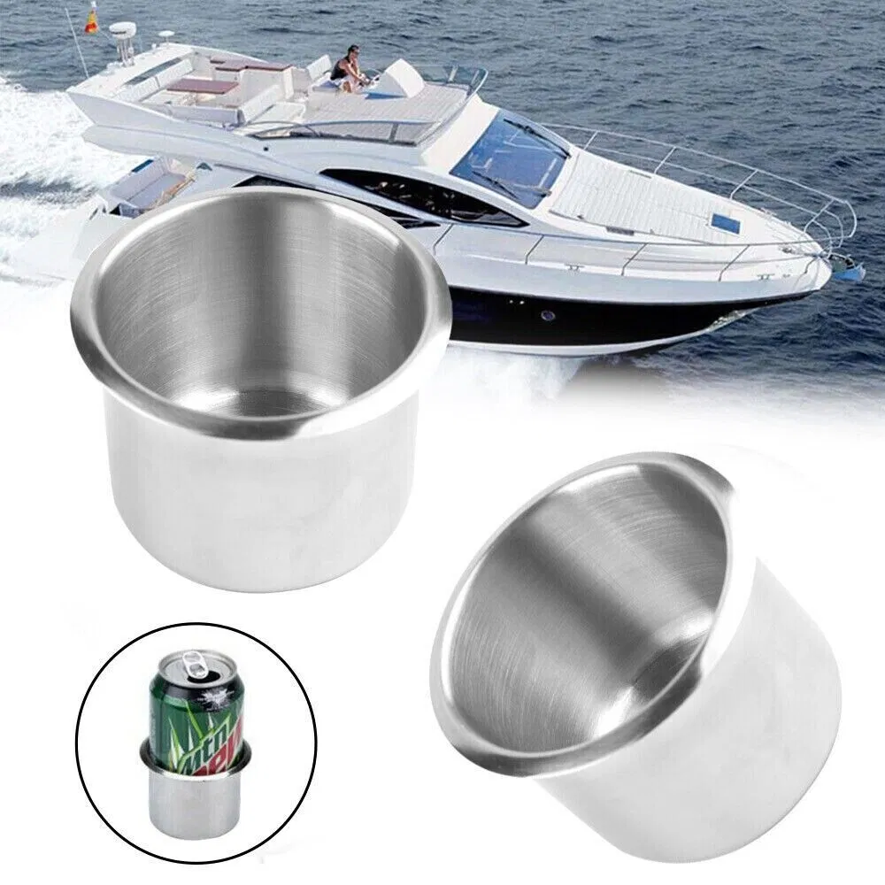 Universal Stainless Steel Cup Drink Holders for Car Boat Truck Marine Camper RV photo 8
