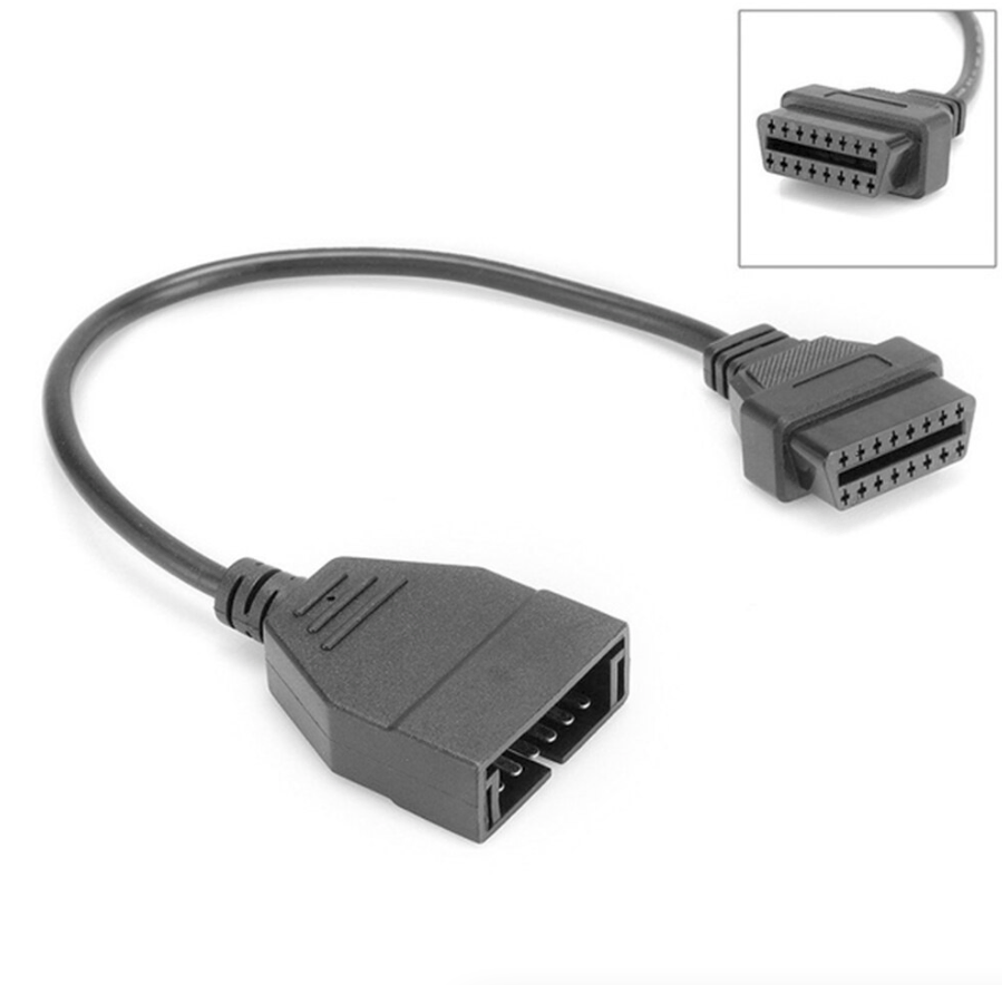 12 Pin OBD1 To 16 Pin OBD2 Convertor Adapter Cable For GM Diagnostic Scanner US photo 5