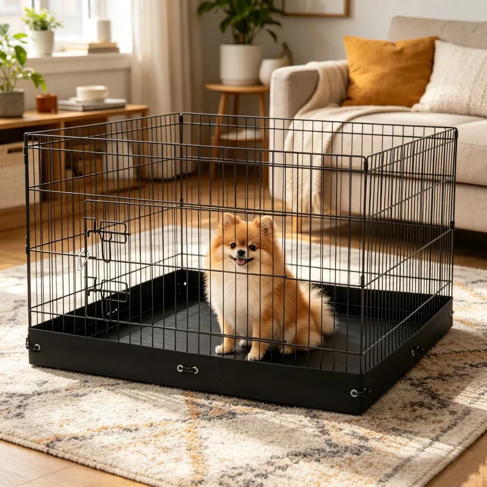 Dog House with Space-Saving for Outdoor photo 6
