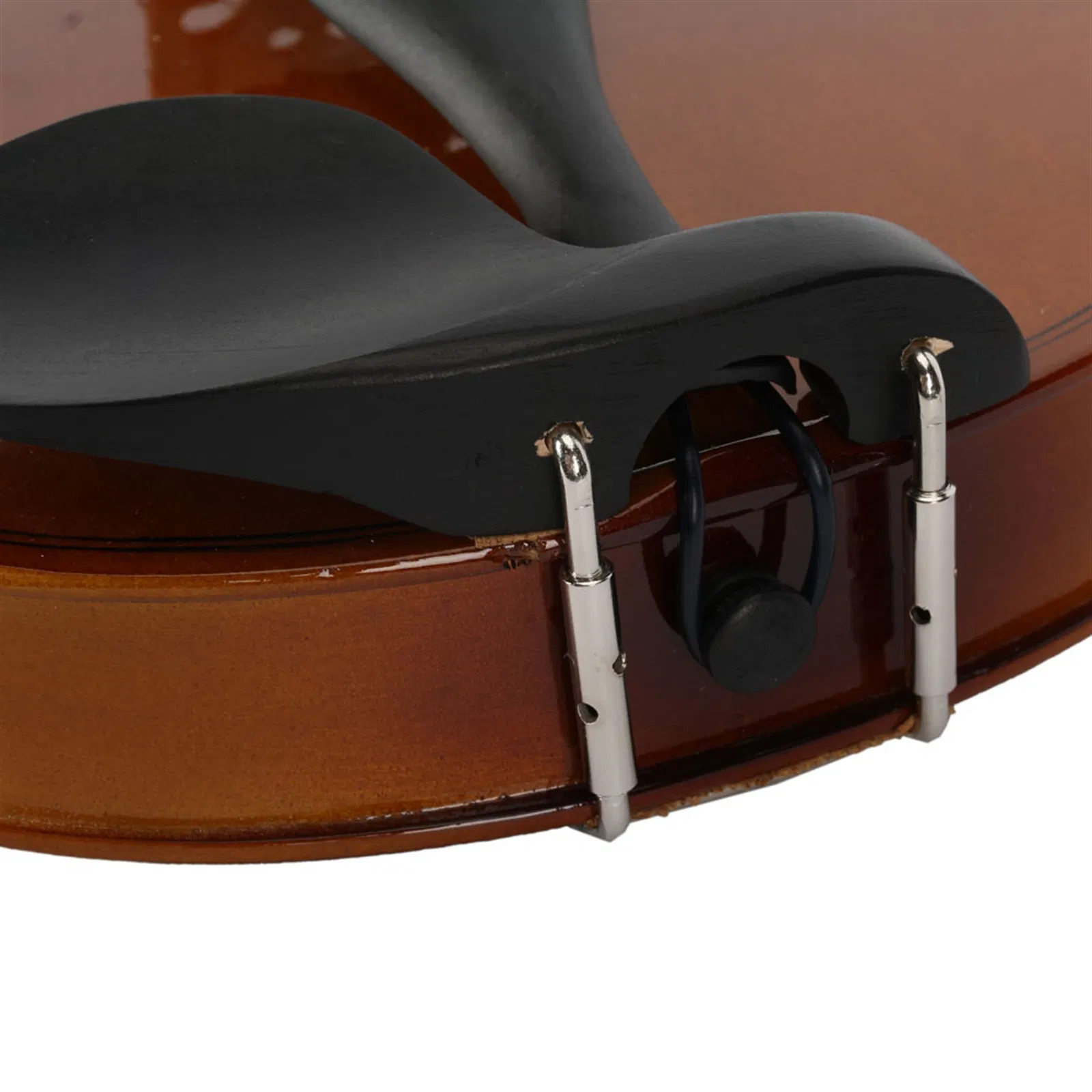 New 1/2 Acoustic Violin Case Bow Rosin Natural photo 3
