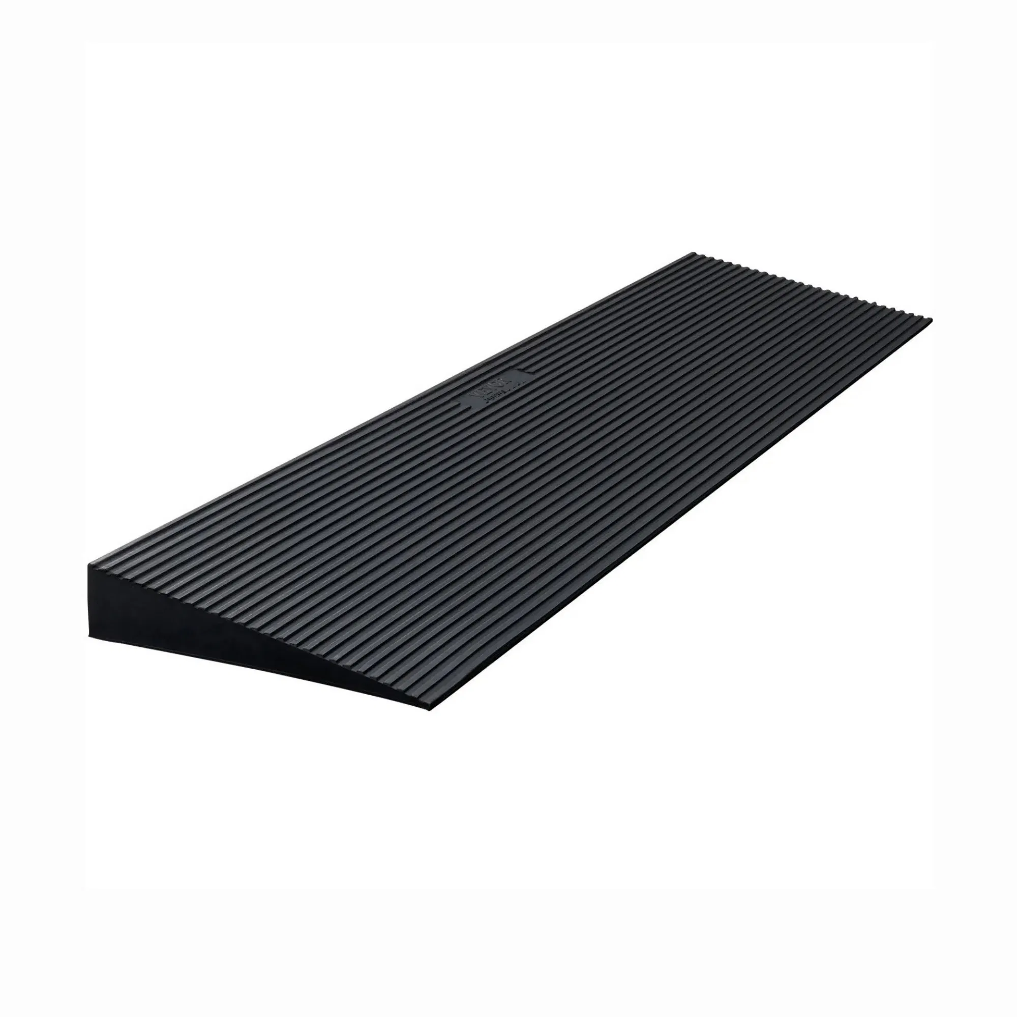 35.4" Wide Cuttable Threshold Ramp, Natural Rubber Non-Slip Surface with Double-Sided Tape, for Sweeping Robot, Wheelchair & Doorways photo 4