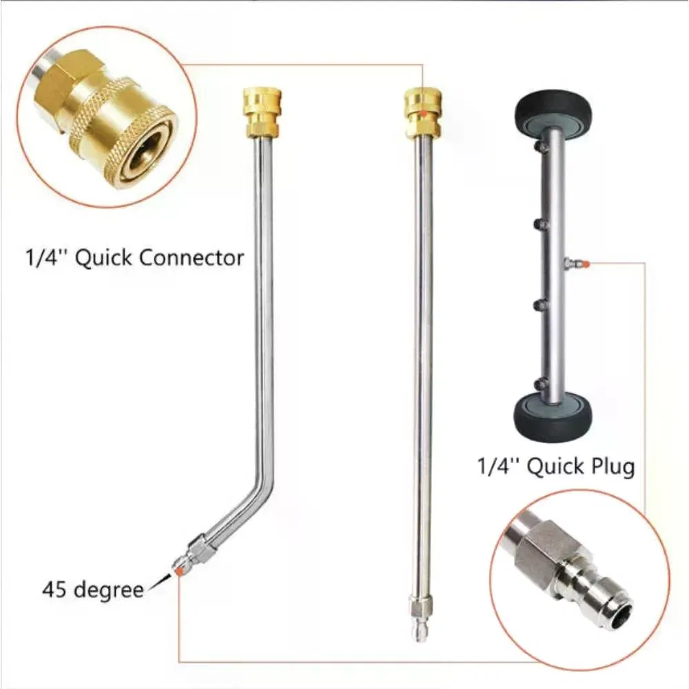 For karcher HD K2 K4 K5 K7 Parkside Pressure Washer Undercarriage Cleaner Water Broom Washer Fan Nozzle car cleaning car tools photo 8
