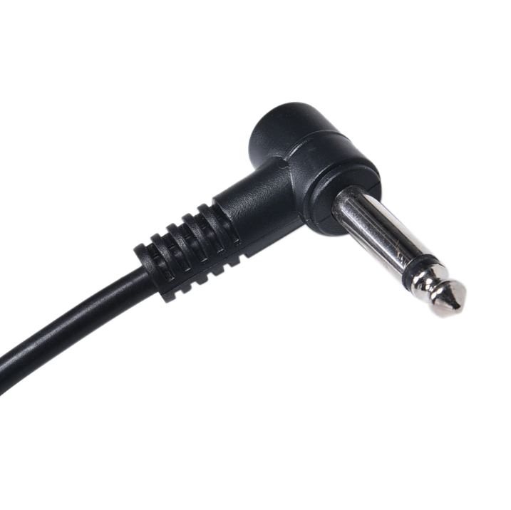 2 PACK 10FT Electric Patch Cord Guitar Amplifier Amp Cable Right Angle 90 Degree photo 7