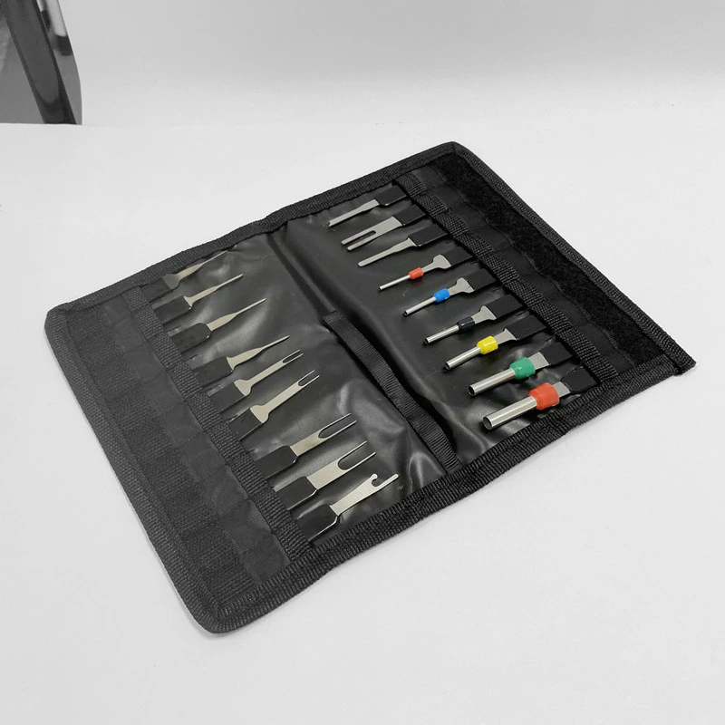 18Pcs Heavy Duty Thick Car Terminal Removal Kit Wire Connector Pin Release Tool photo 6