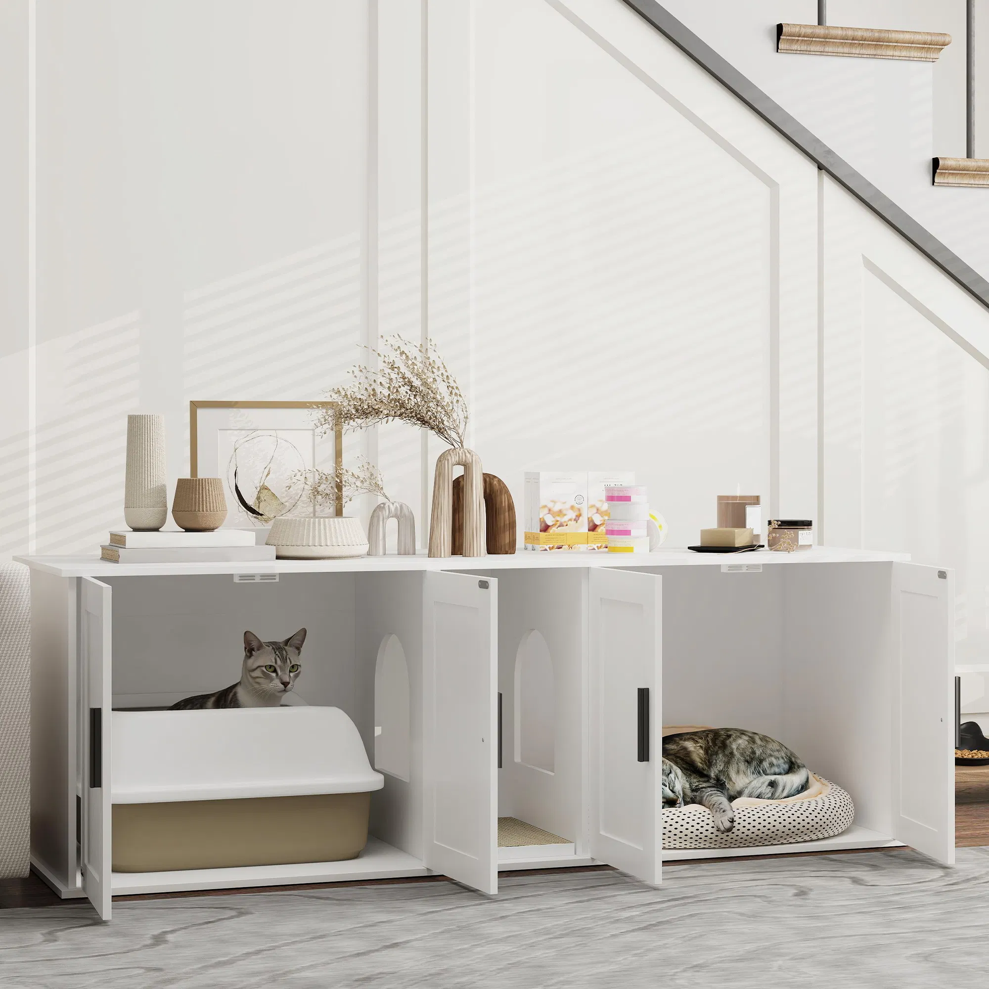 Wooden Cat House ( Amazon Shipping)(Prohibited by WalMart) photo 3