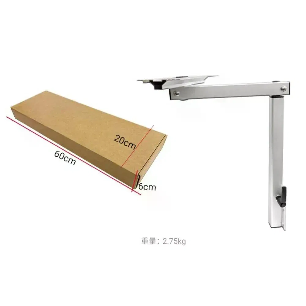 360° Swivel RV Table Pedestal Height Adjustable Quick Release Aluminum Leg photo 4