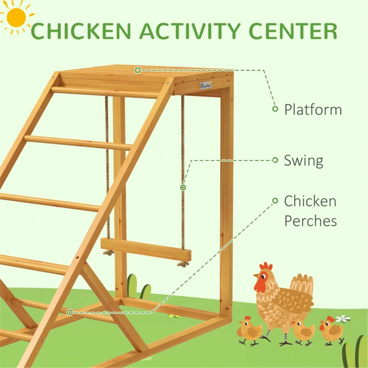 Chicken Activity Play/ Chicken Coop Toy photo 4
