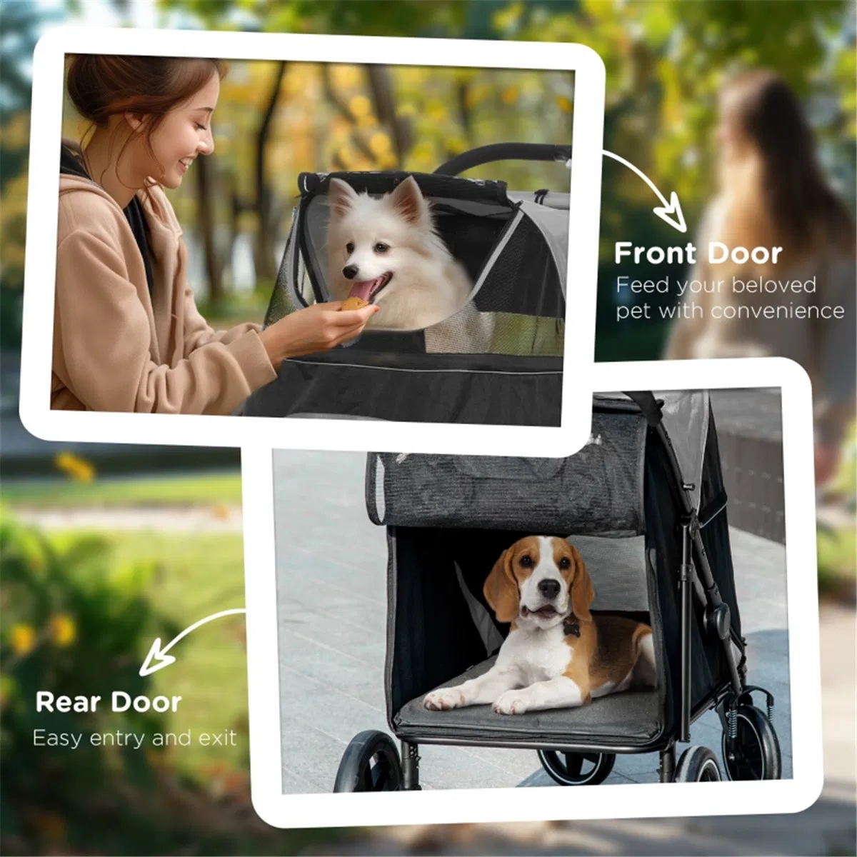 Dog Stroller /small animal cage/Pet cages ( Amazon Shipping)(Prohibited by WalMart) photo 4