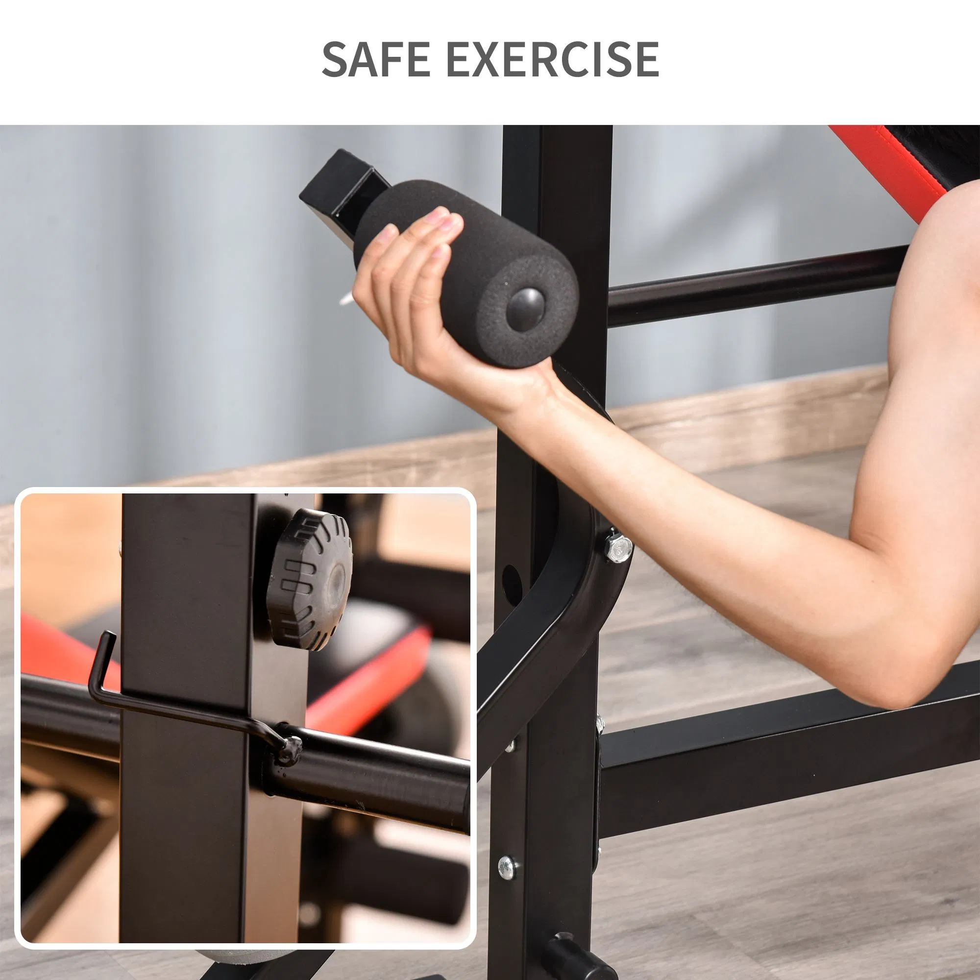 Adjustable Weight Bench for Weight Lifting and Strength Training photo 2