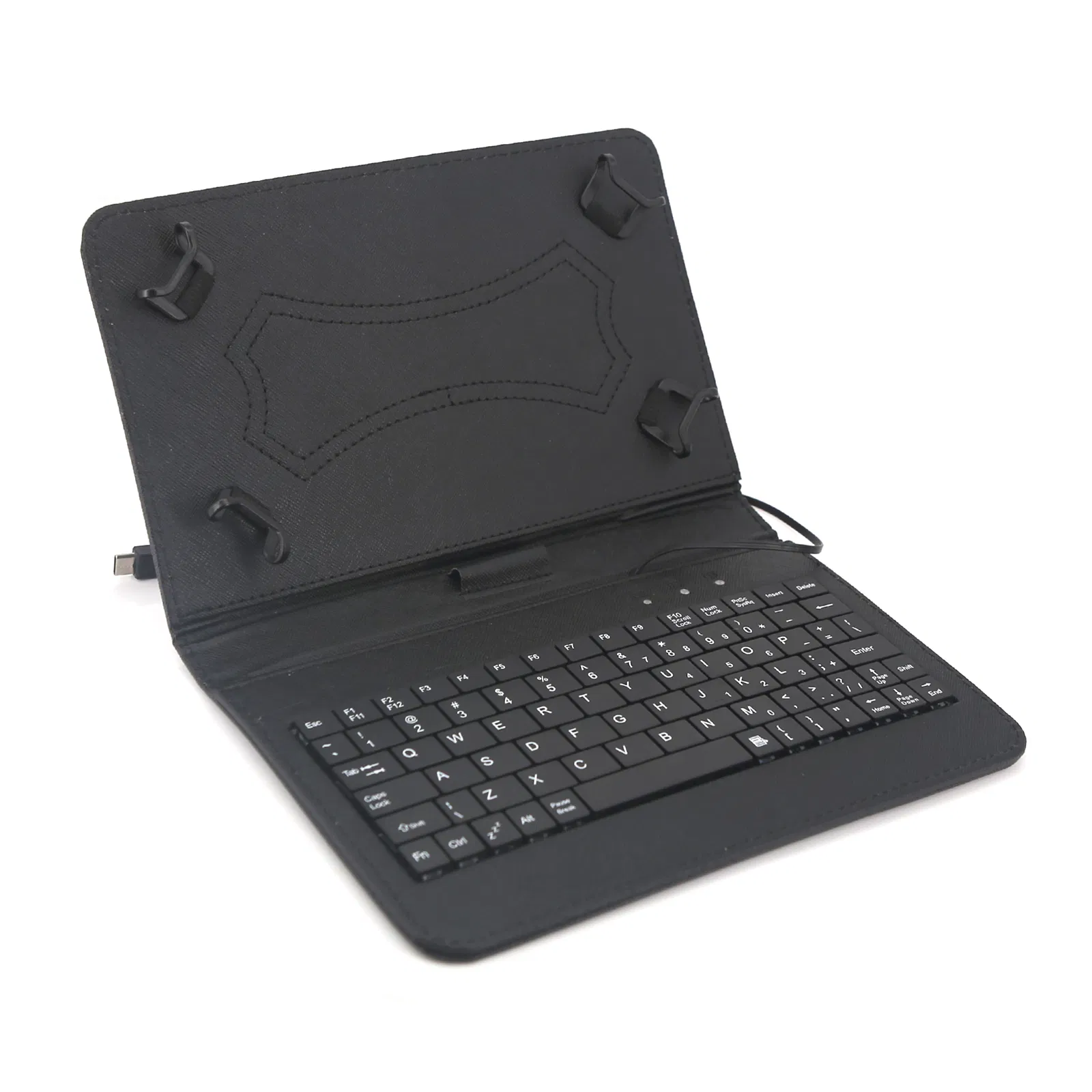 7inch universal Tablet Leather Stand Case With Type C Wired Keyboard(tk/temu self-pickup orders) photo 7