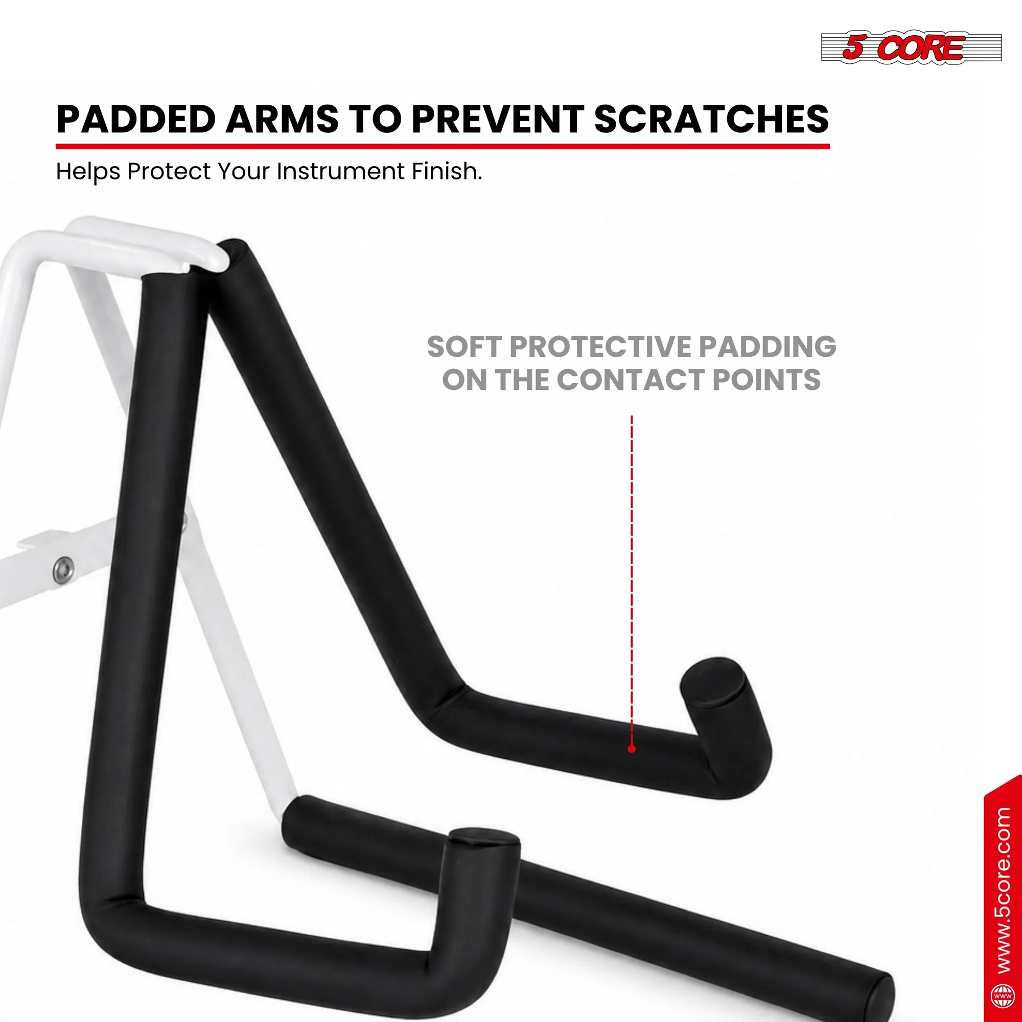 5 Core Ukulele Stand A Frame Metal Body w Soft Padded Arms Support Banjo Ukuleles Mini Guitar Violin photo 2