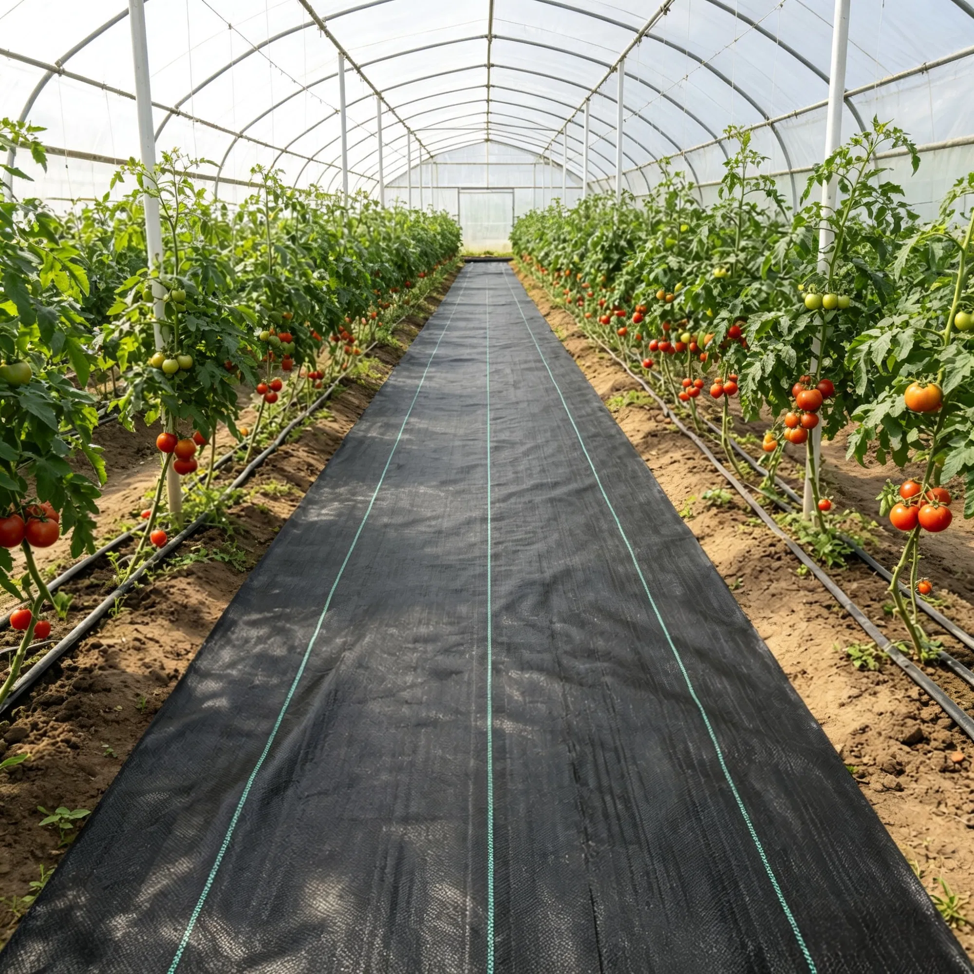 4FT x 300FT Weed Barrier Landscape Fabric, High Permeability Weed Mat for Garden & Driveway photo 4