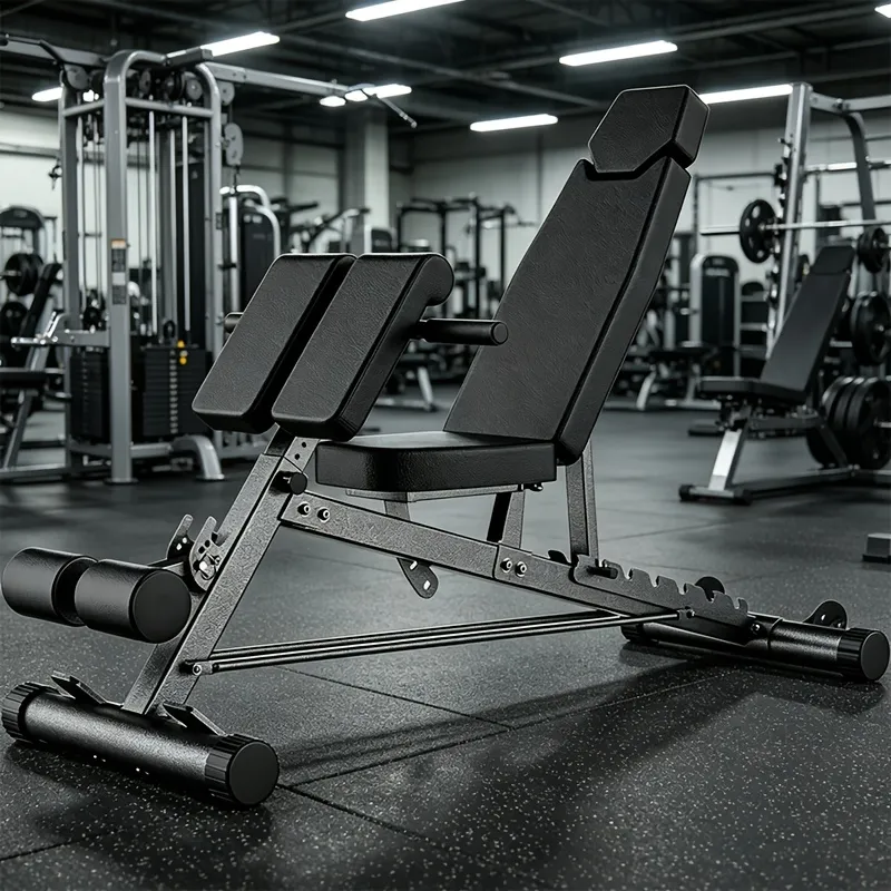 Multifunctional Bench Press Bench, Adjustable Bench for Supine, Prone, And Flat Positions, High-Intensity Back Extension Roman Chair, Foldable Sit-Up Bench, All-In-One Full-Body Workout Equipment for photo 6