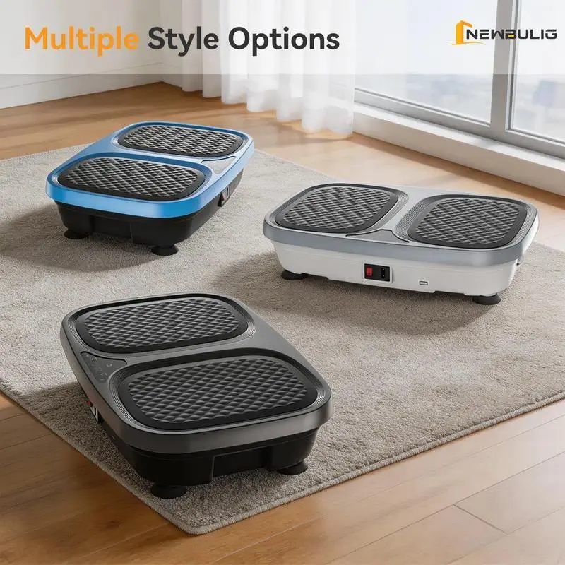 Vibration Plate Exercise Machine for Home Gym, Whole Body Workout Fitness Platform for Weight Loss, Balance Training photo 7