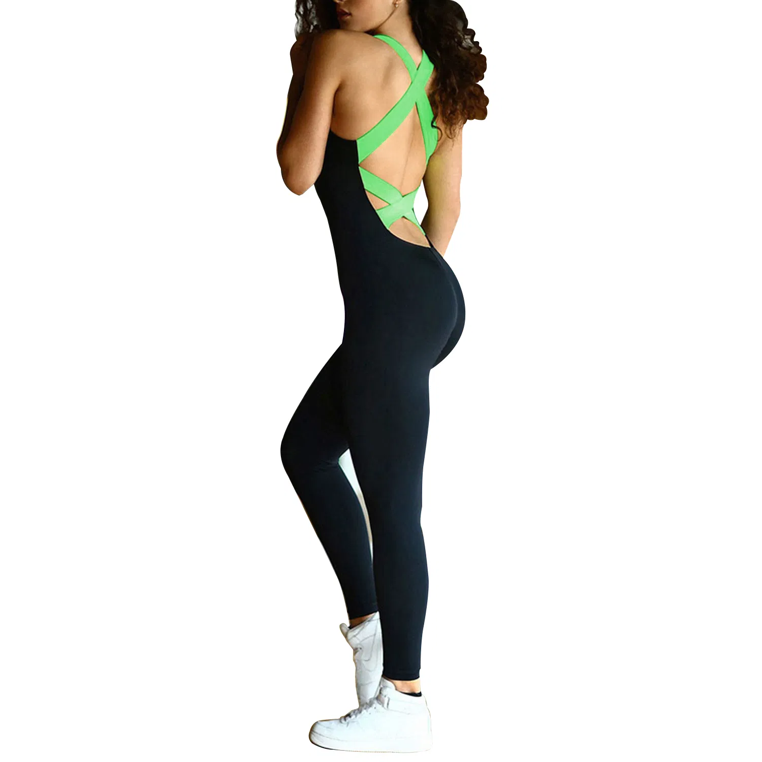 Women Sports YOGA Workout Gym Fitness Jumpsuit for Fitness Valentine's Day Gift photo 1